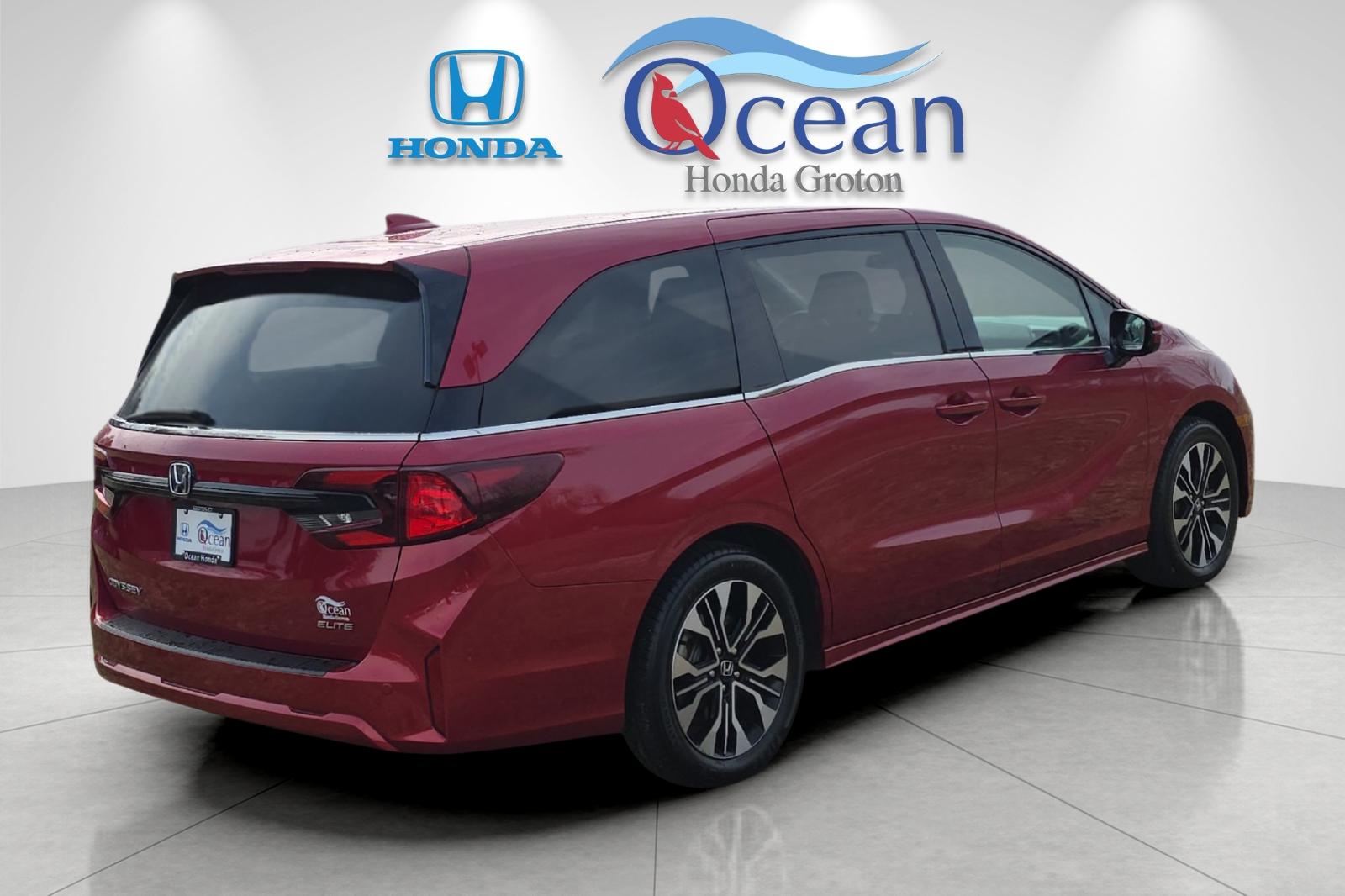 Used 2025 Radiant Red Metallic II Honda Elite image 3