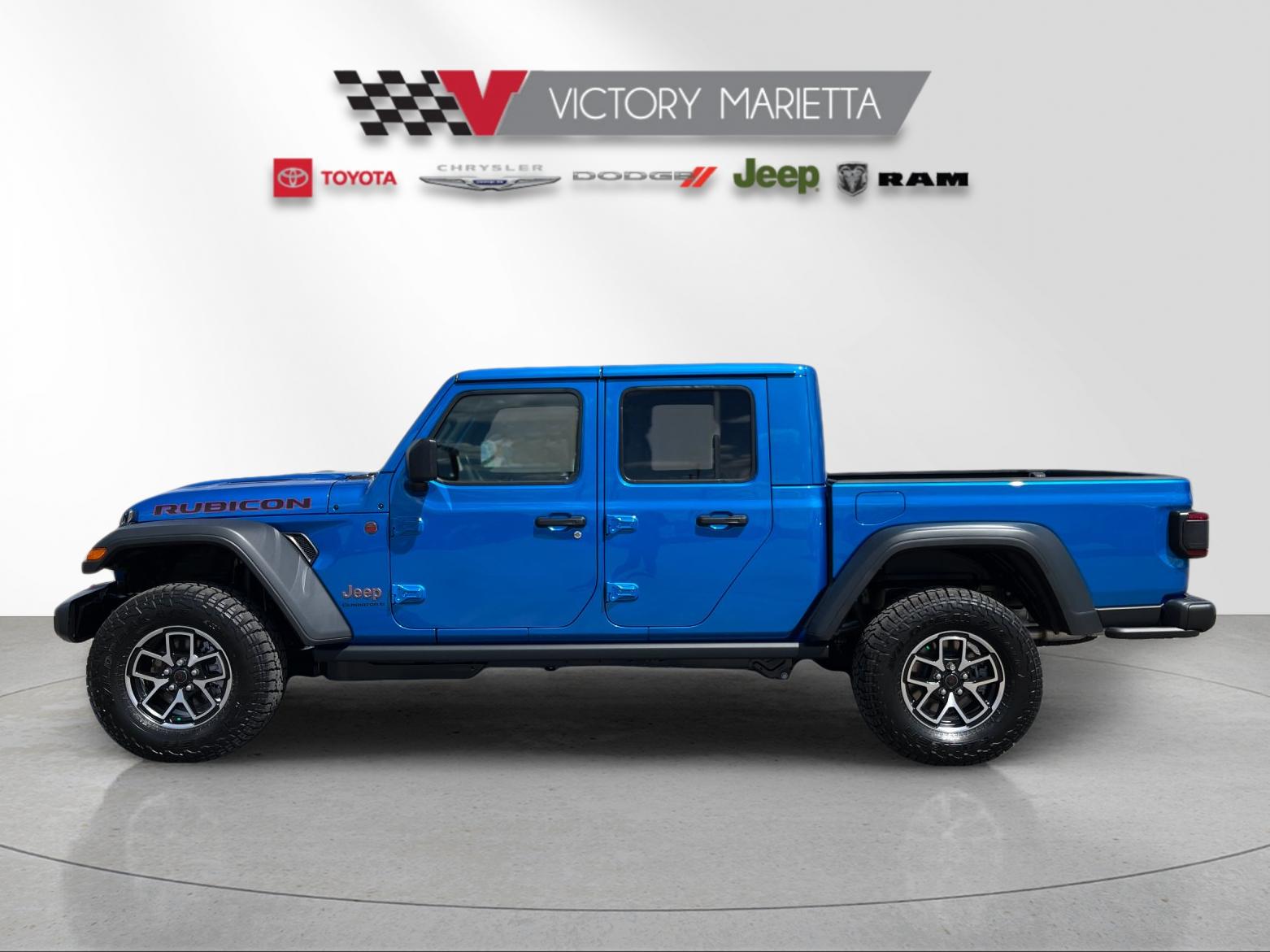 New 2026 Hydro Blue Pearlcoat Jeep Rubicon image 2