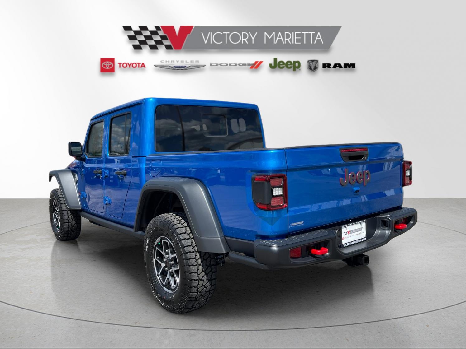 New 2026 Hydro Blue Pearlcoat Jeep Rubicon image 3