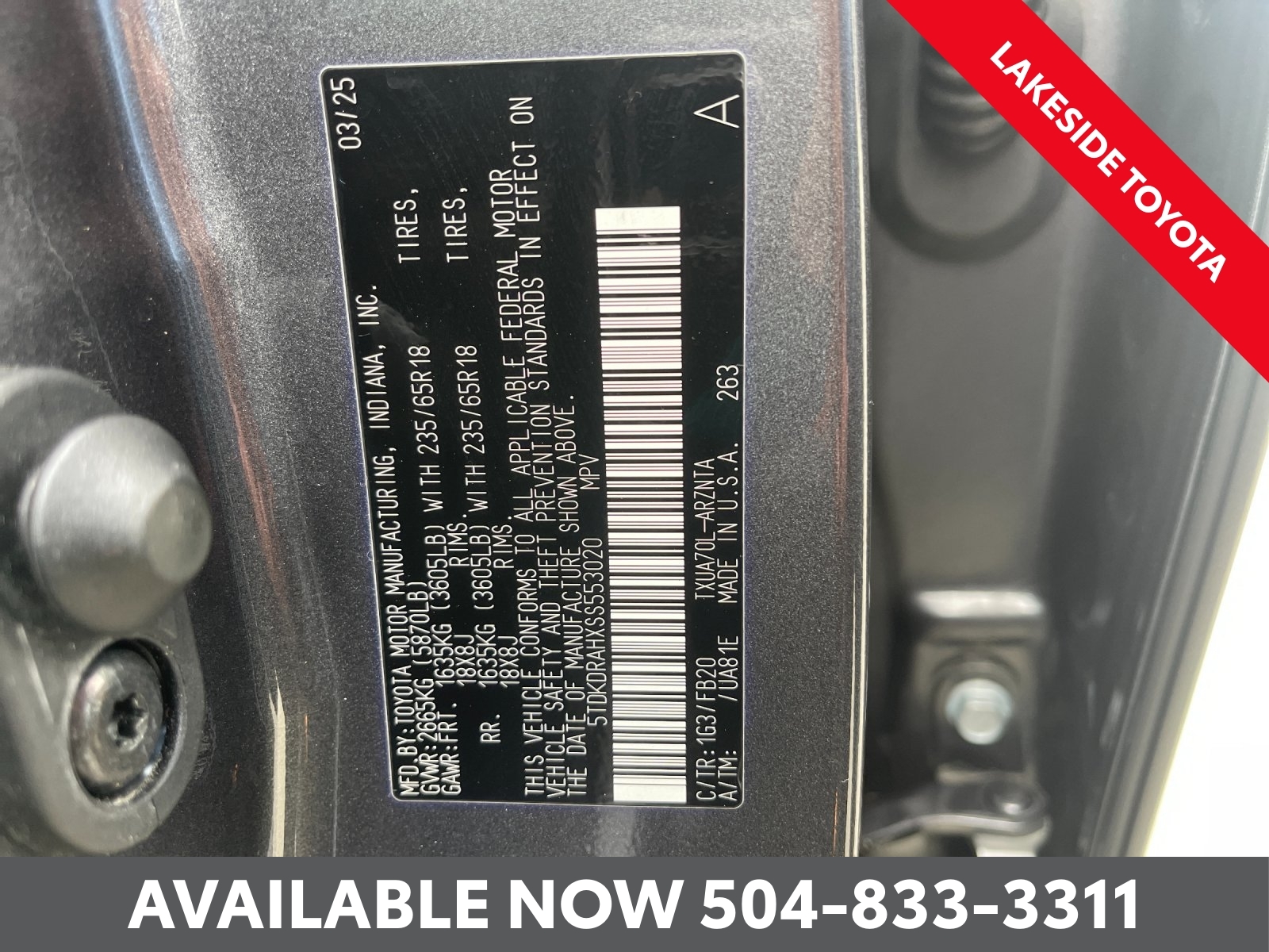 2025 Toyota Highlander LE - Photo 37