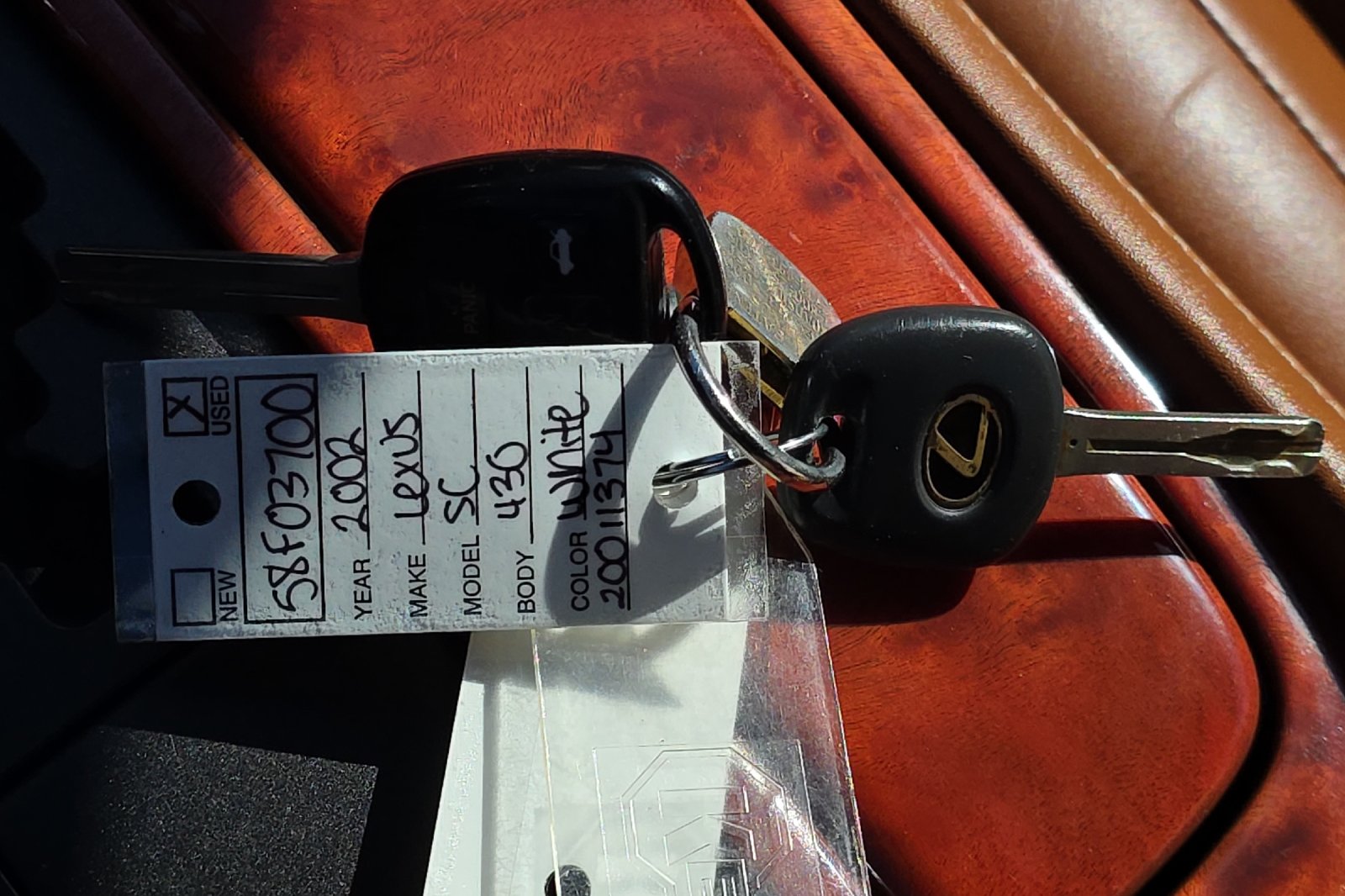 Used 2002 White Gold Crystal Lexus 430 image 9