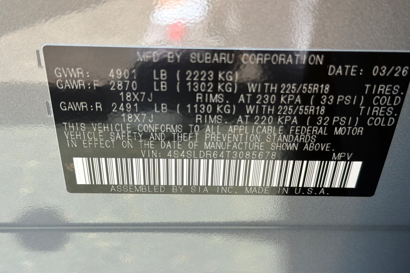 New 2026 RIVER ROCK PEARL Subaru Limited image 27