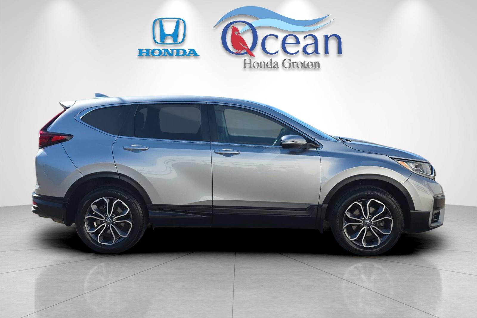 Used 2020 Honda CR-V EX-L with VIN 2HKRW2H83LH698445 for sale in Groton, CT