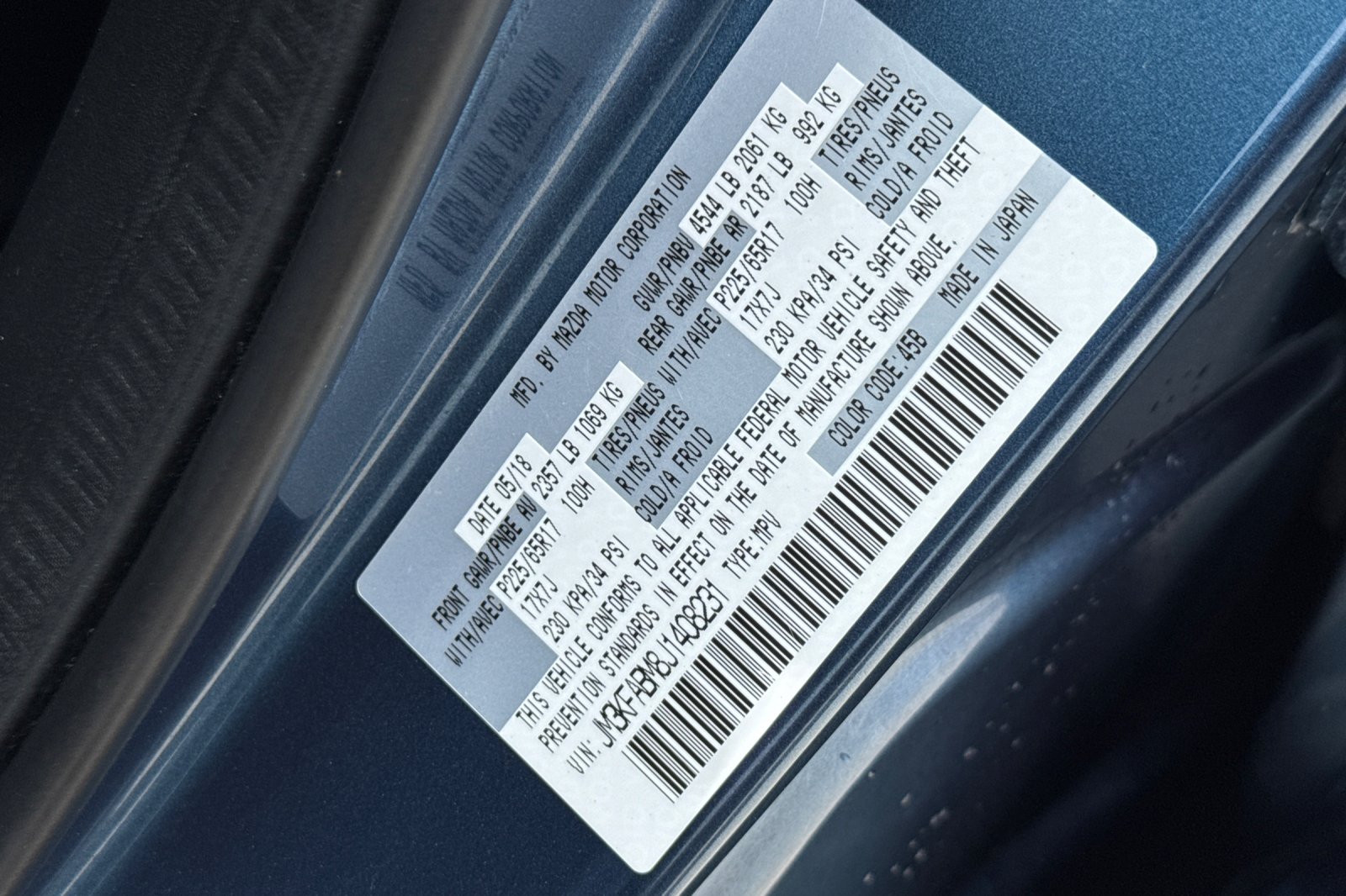 Used 2018 Eternal Blue Mazda Sport image 28