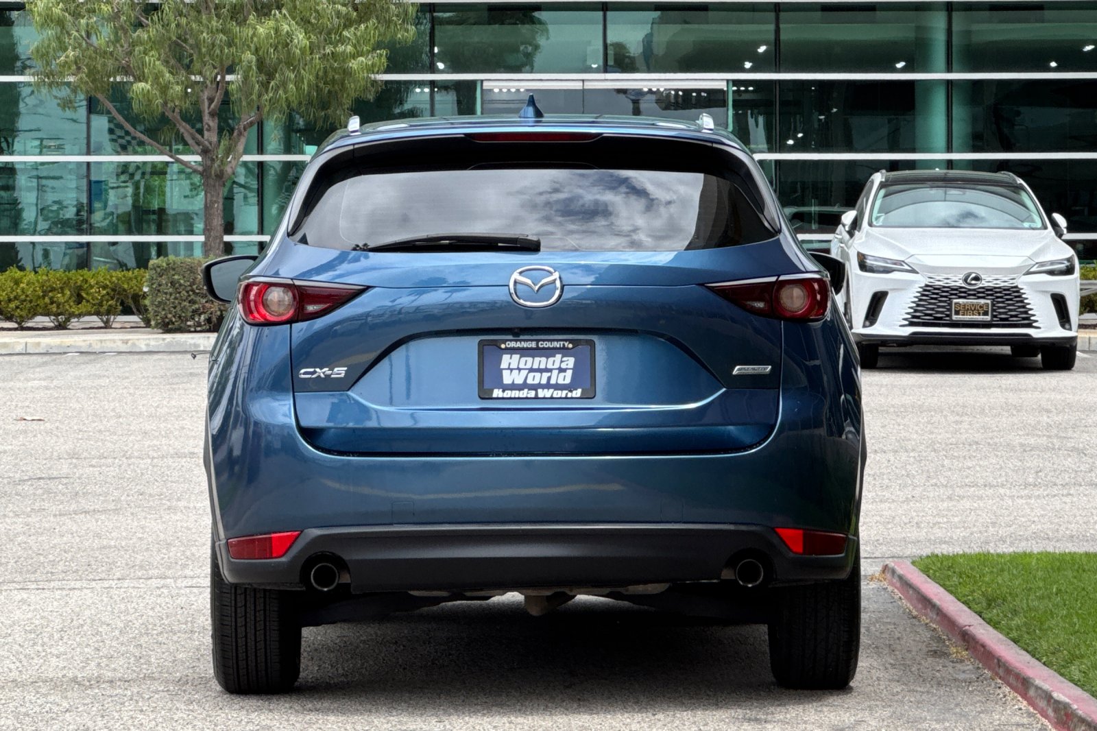 Used 2018 Eternal Blue Mazda Sport image 5