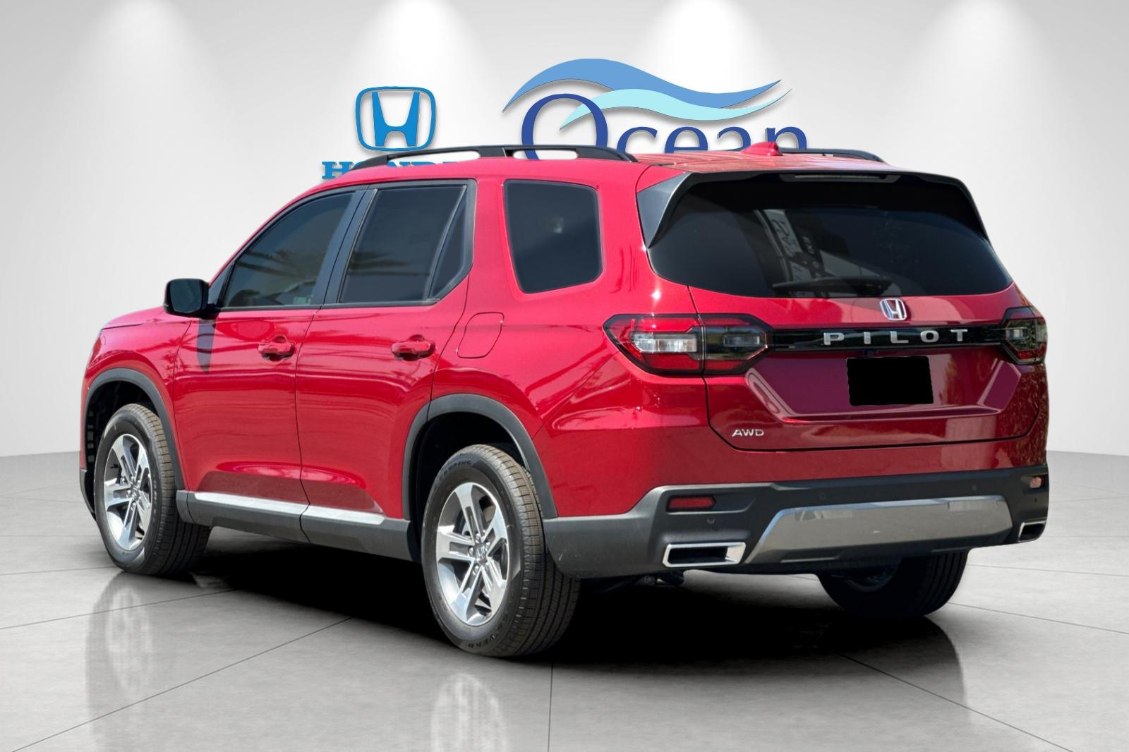 New 2026 Radiant Red Metallic II Honda AWD EX-L image 3