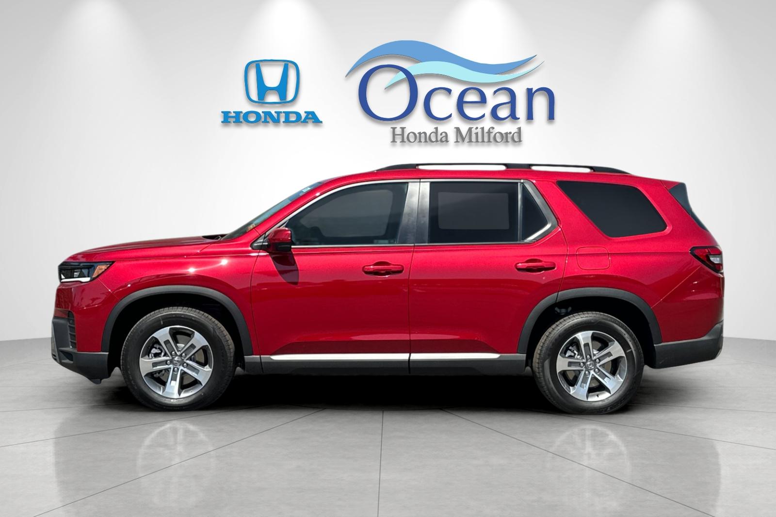 New 2026 Radiant Red Metallic II Honda AWD EX-L image 2