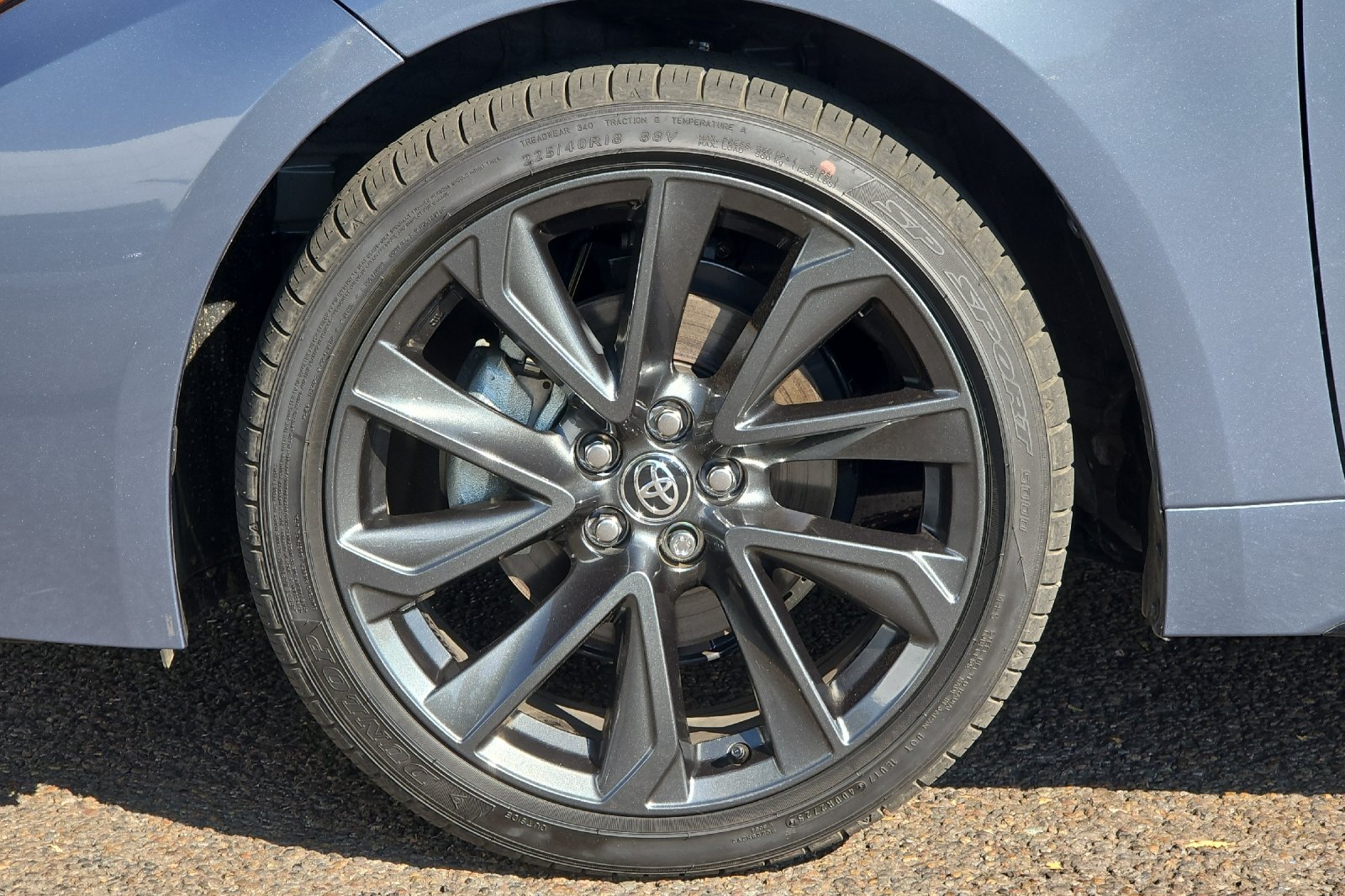 Used 2026 Celestite/Midnight Blk Me Toyota SE image 24
