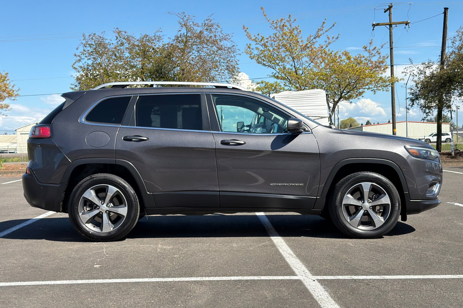 Used 2020 Gray Jeep Limited image 3