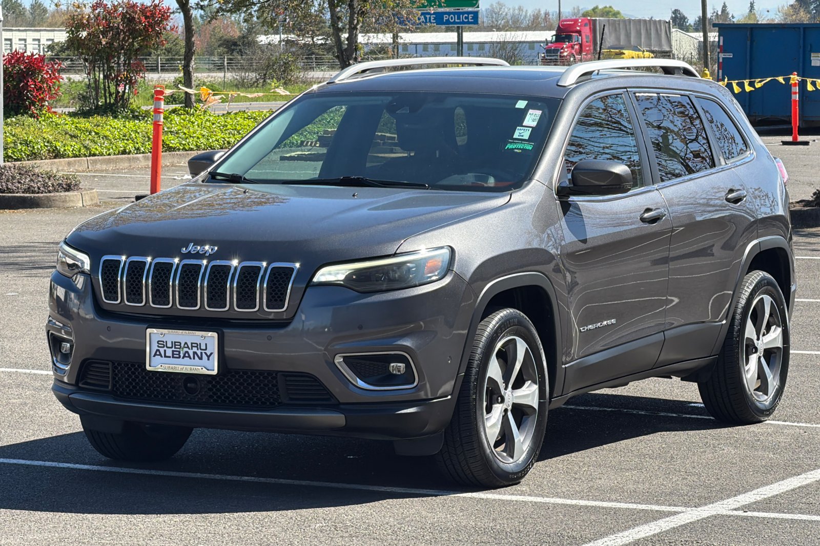 Used 2020 Gray Jeep Limited image 8
