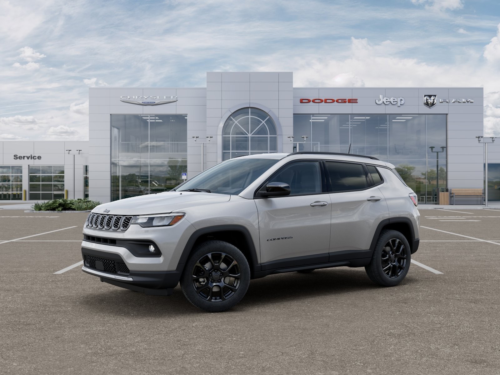 New 2026 Silver Zynith Metallic Clearcoat Jeep Latitude image 2