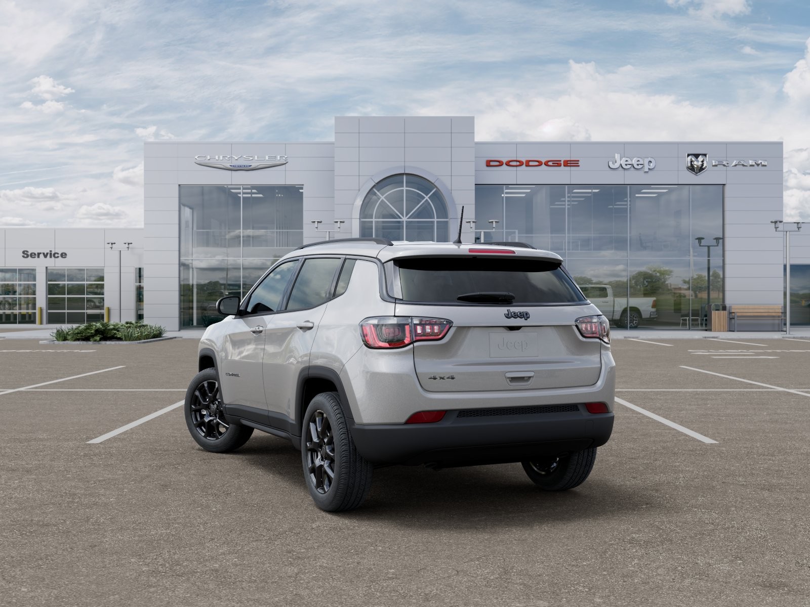New 2026 Silver Zynith Metallic Clearcoat Jeep Latitude image 3