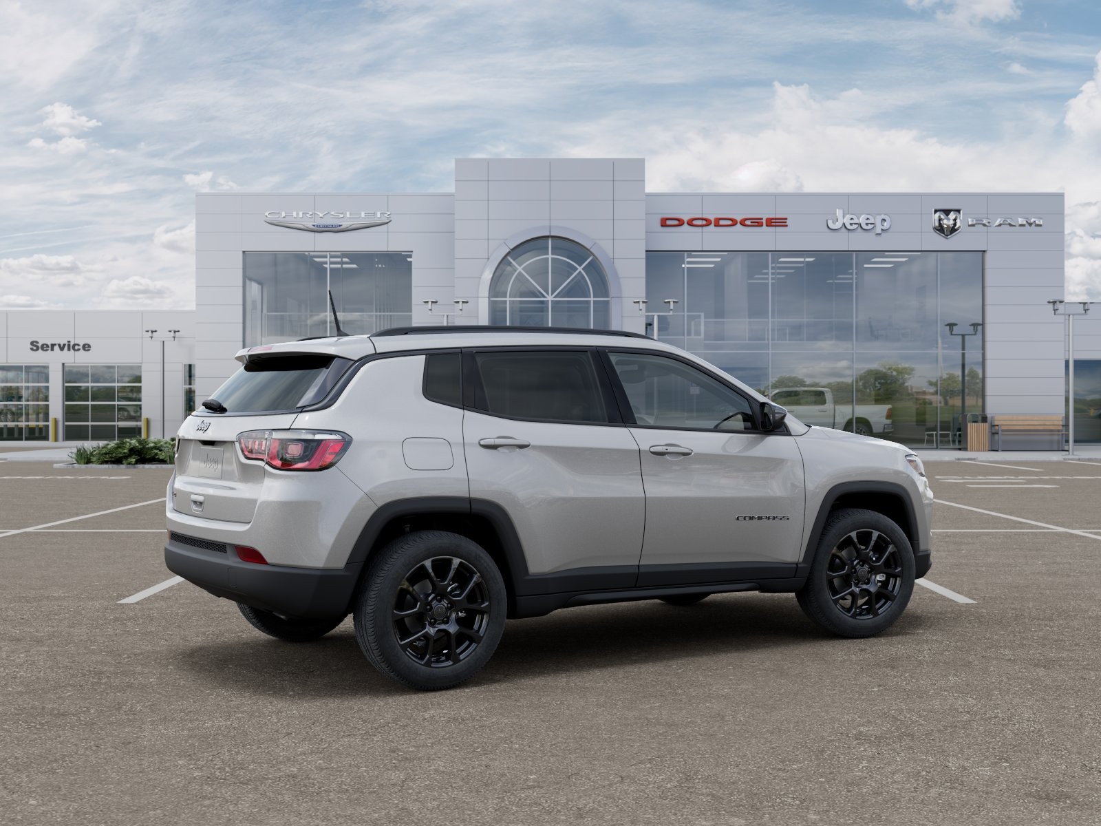 New 2026 Silver Zynith Metallic Clearcoat Jeep Latitude image 4