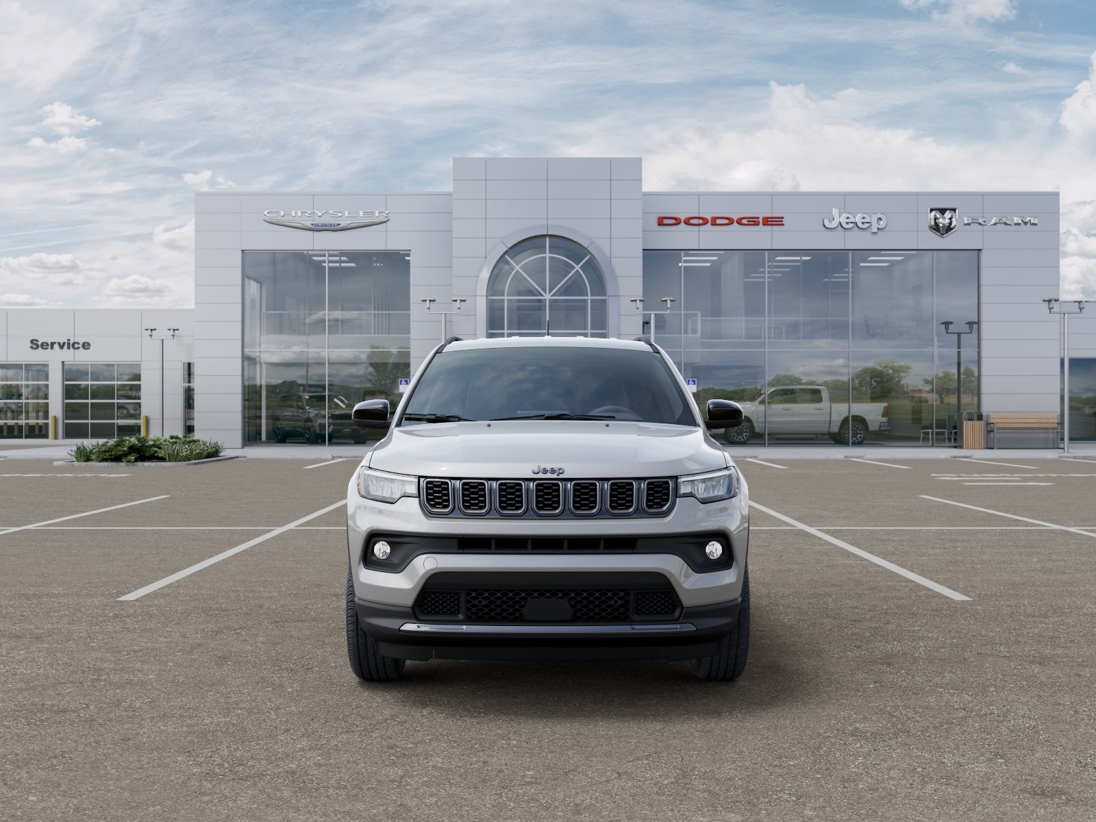 New 2026 Silver Zynith Metallic Clearcoat Jeep Latitude image 6