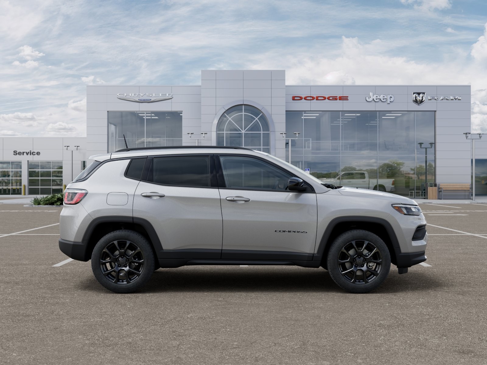 New 2026 Silver Zynith Metallic Clearcoat Jeep Latitude image 47