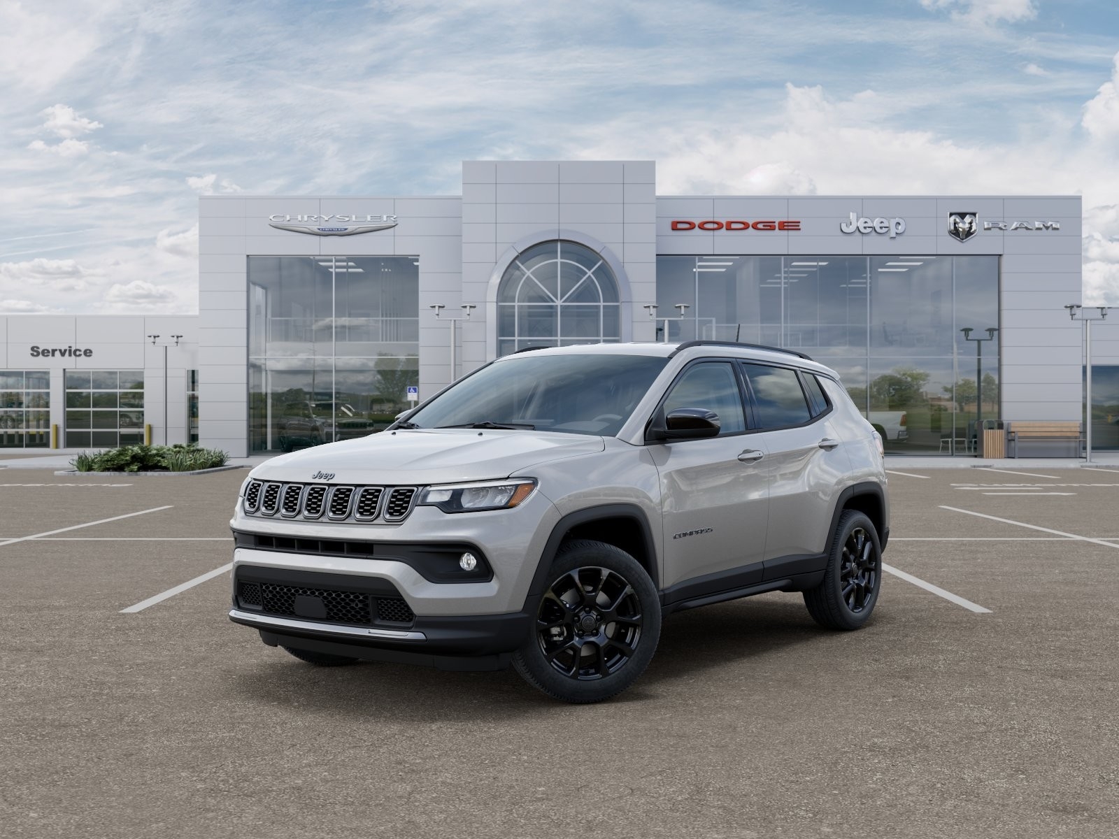 New 2026 Silver Zynith Metallic Clearcoat Jeep Latitude image 27