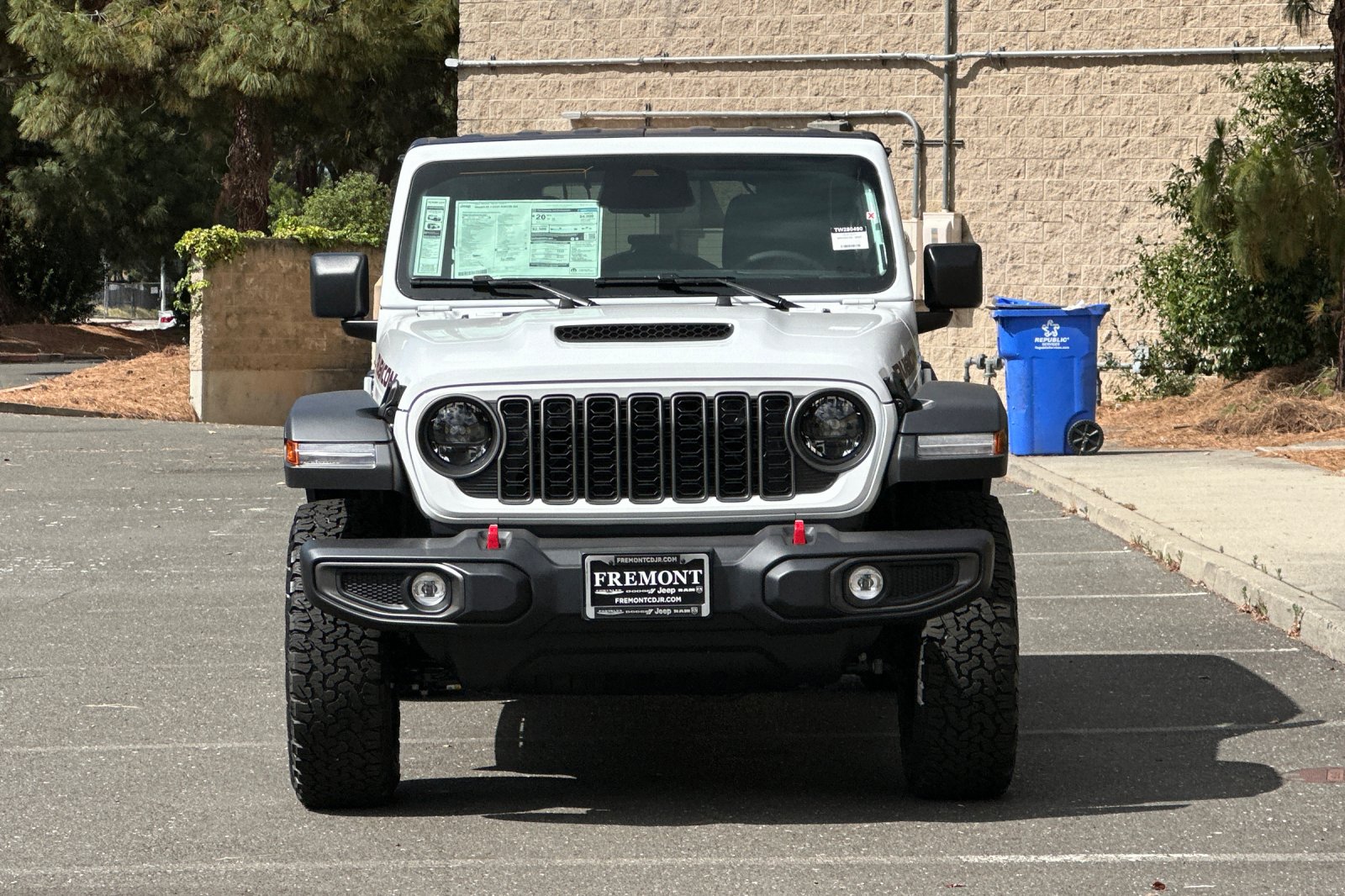 New 2026 Bright White Clearcoat Jeep Rubicon image 8