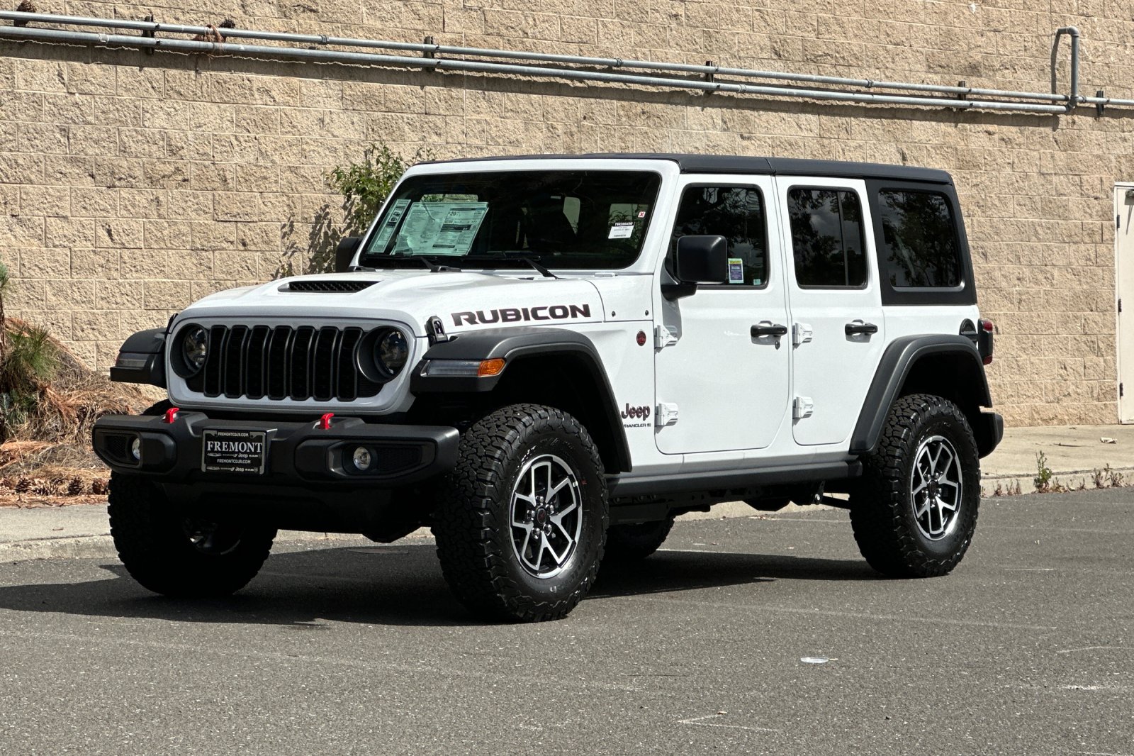 New 2026 Bright White Clearcoat Jeep Rubicon image 7