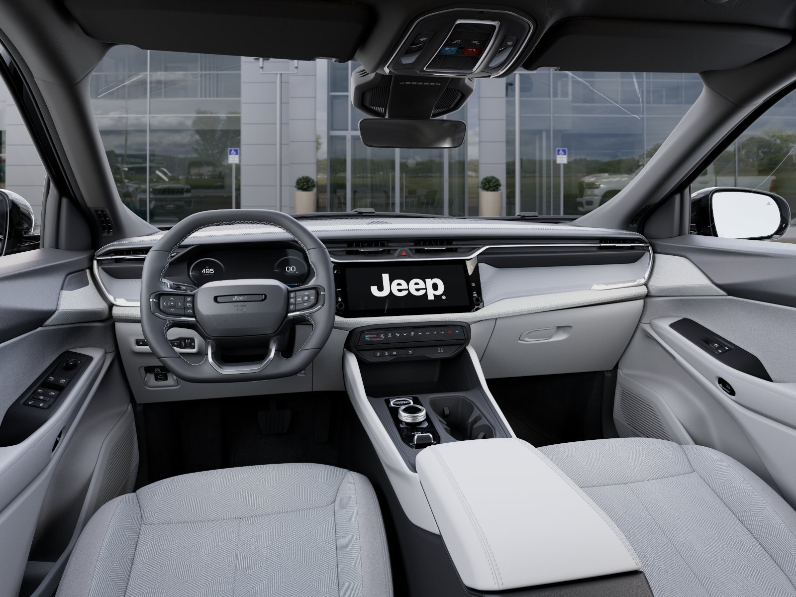 New 2026 Diamond Black Crystal Pearl-Coat Exterior Paint Jeep Laredo image 40