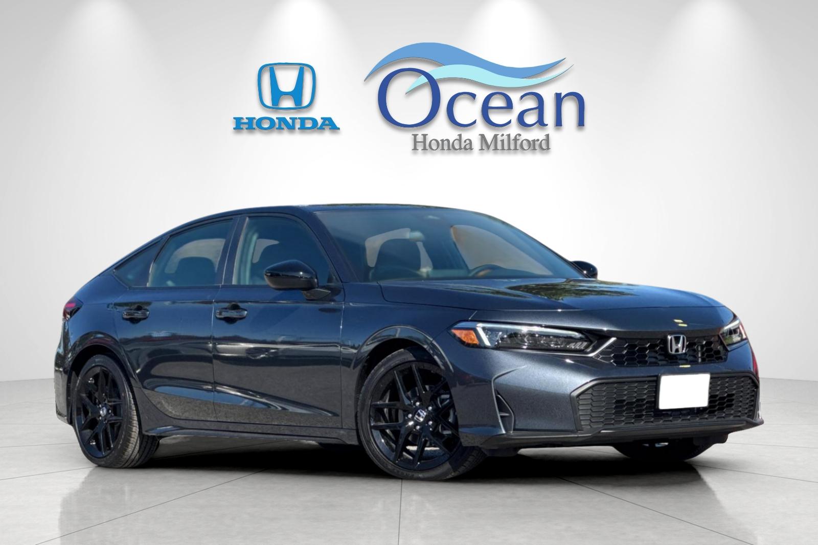 New 2026 Meteorite Gray Metallic Honda FWD Sport image 7