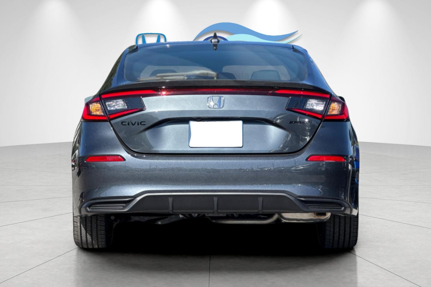 New 2026 Meteorite Gray Metallic Honda FWD Sport image 4