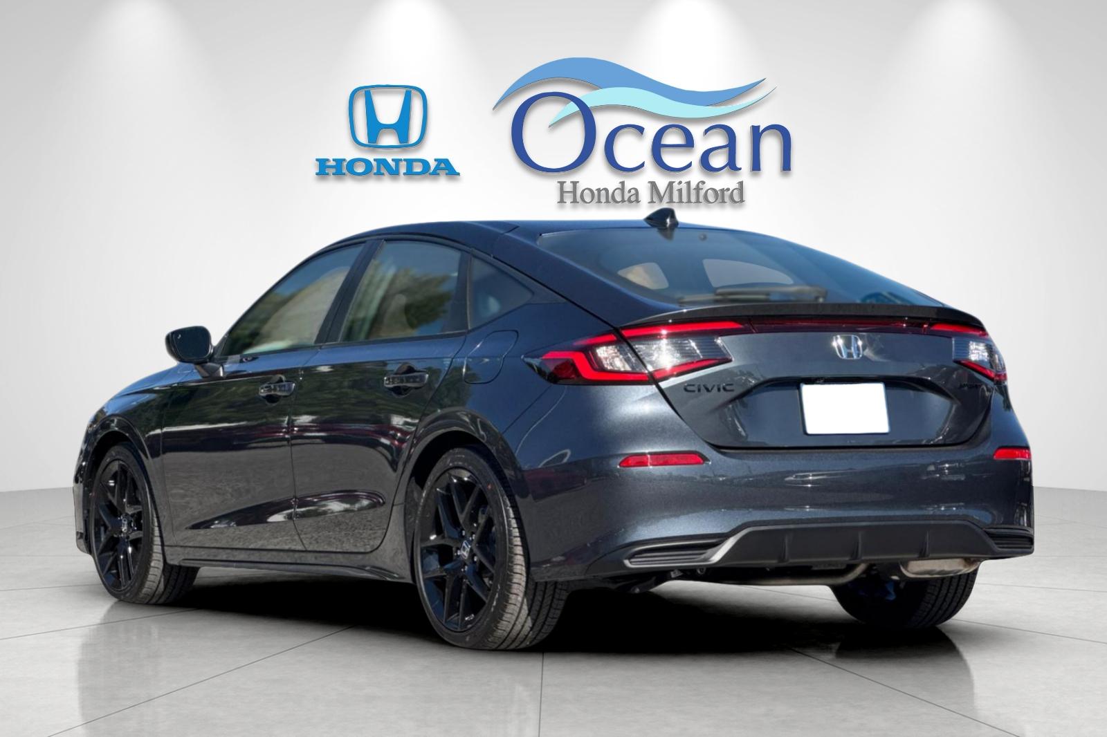New 2026 Meteorite Gray Metallic Honda FWD Sport image 3