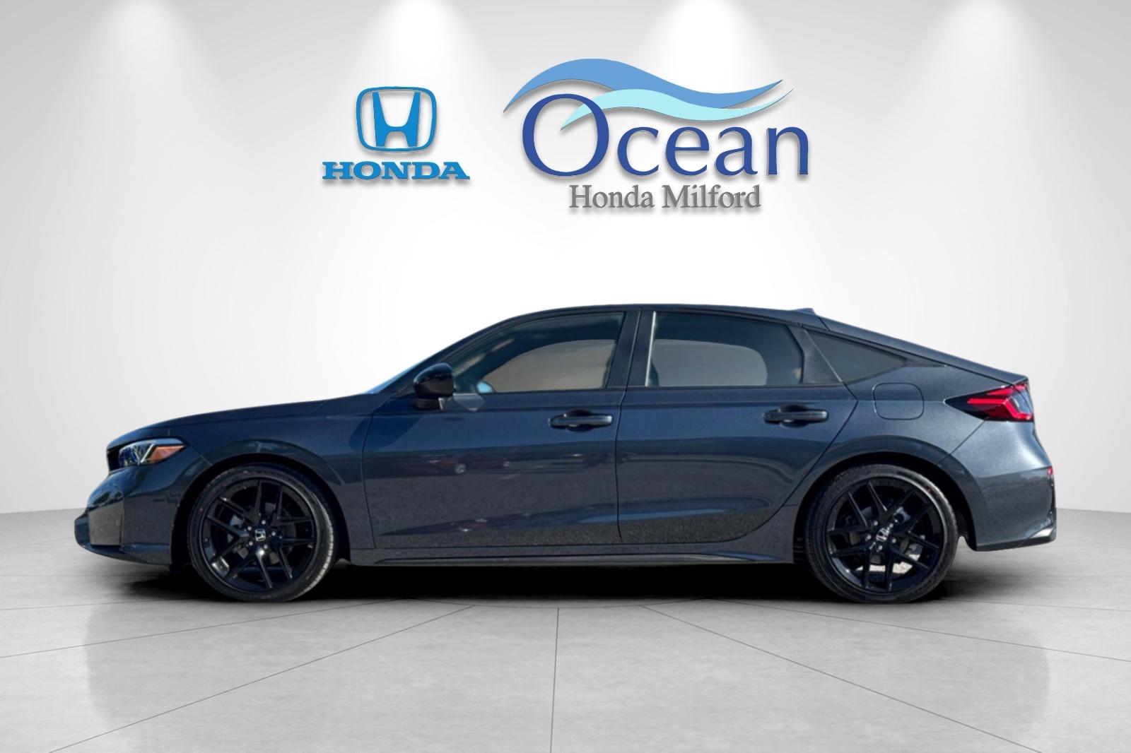 New 2026 Meteorite Gray Metallic Honda FWD Sport image 2