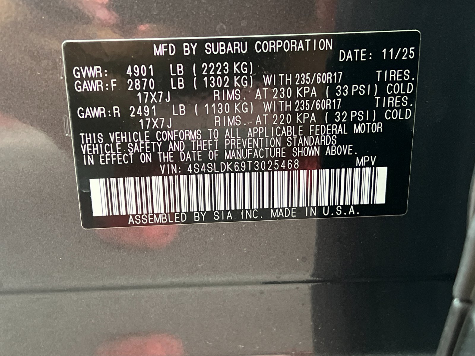 New 2026 MAGNETITE GRAY METALLIC Subaru Wilderness image 28