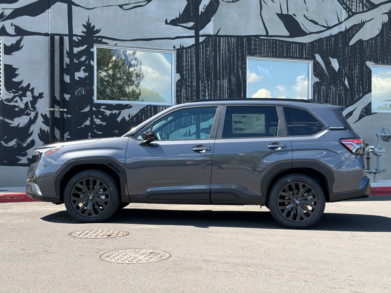 New 2026 MAGNETITE GRAY METALLIC Subaru Sport Onyx Edition image 3