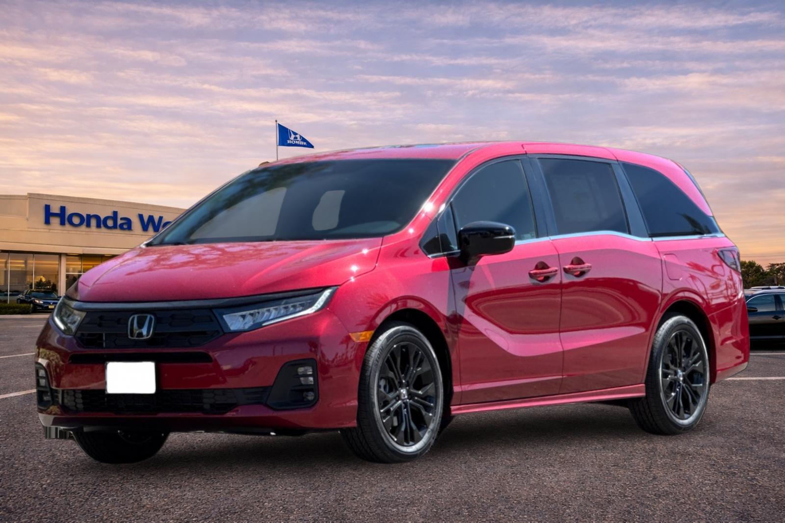 New 2026 Radiant Red Metallic II Honda Sport-L image 8