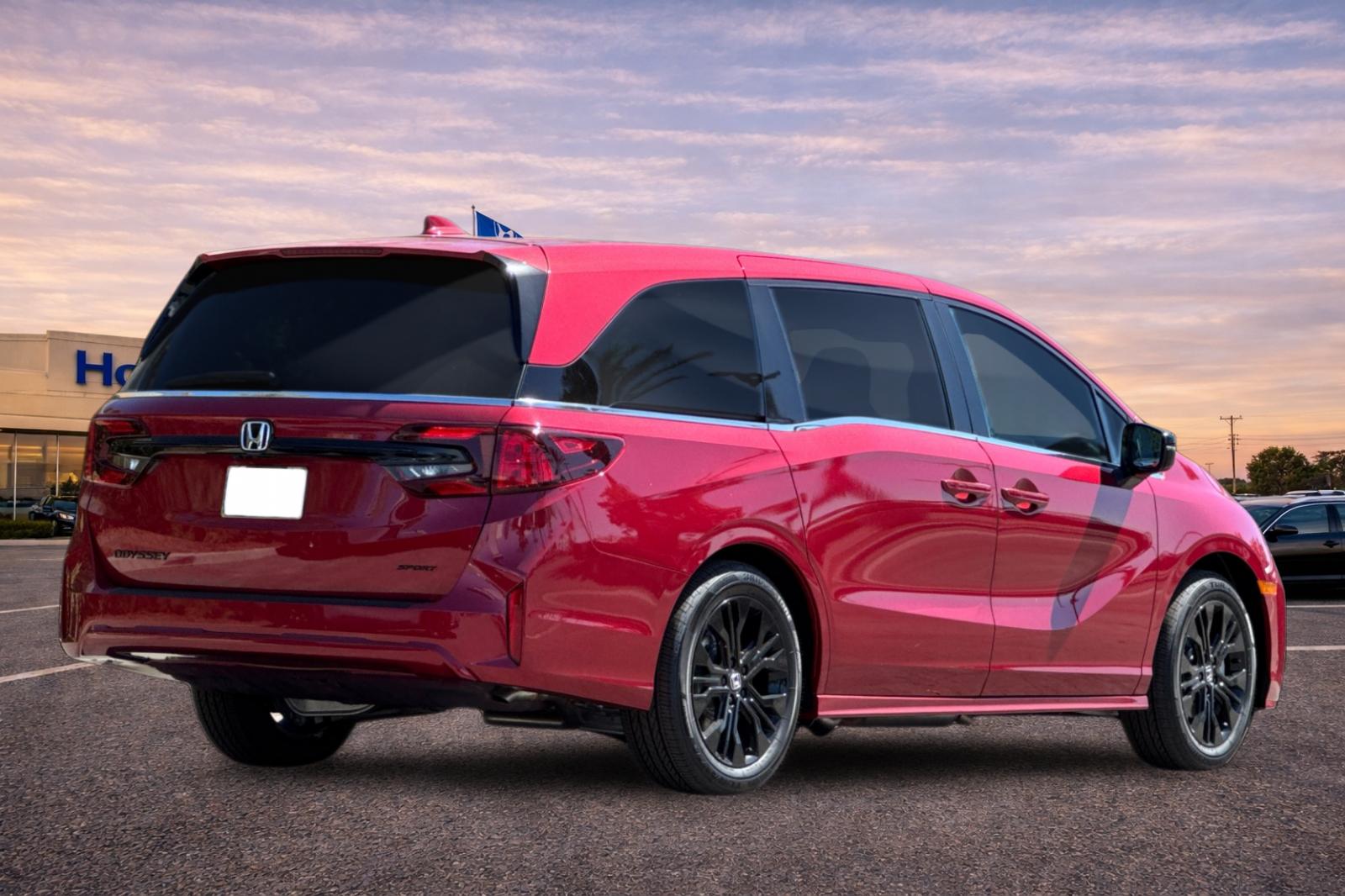 New 2026 Radiant Red Metallic II Honda Sport-L image 4