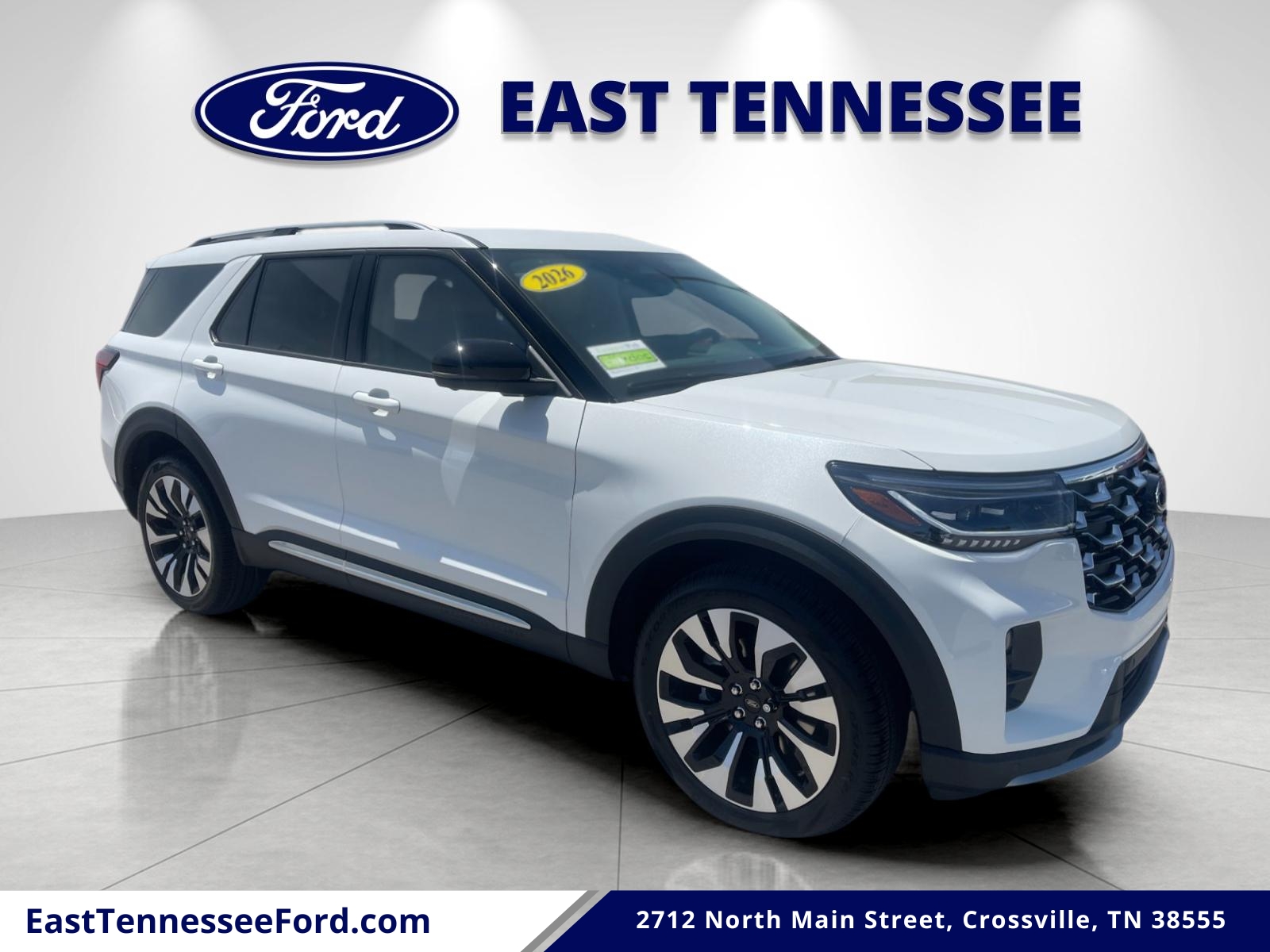 New 2026 Ford Explorer Platinum