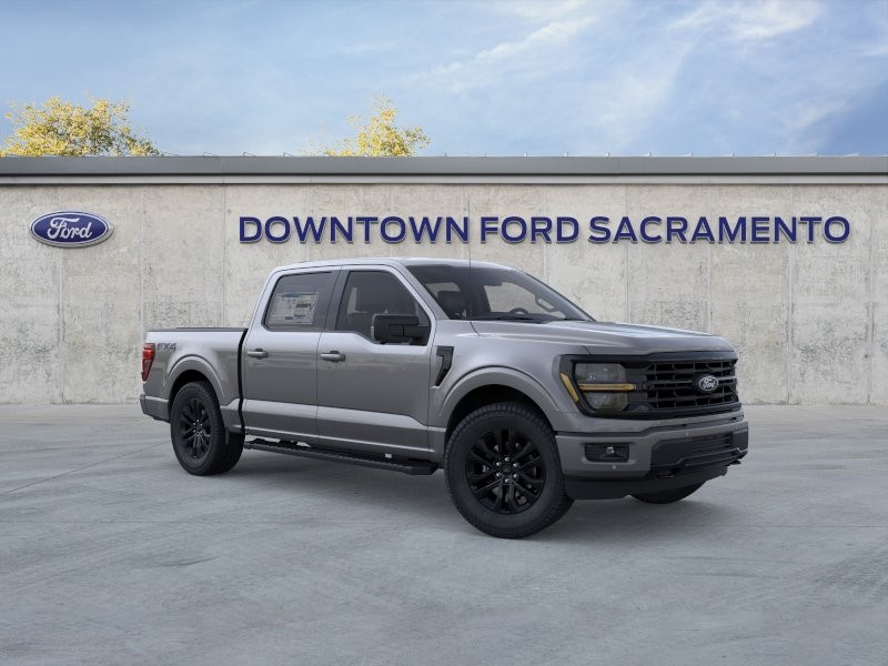 New 2026 Carbonized Gray Metallic Ford XLT image 8
