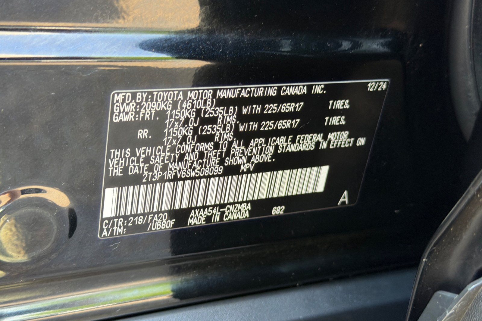 Used 2025 Black Toyota XLE image 29