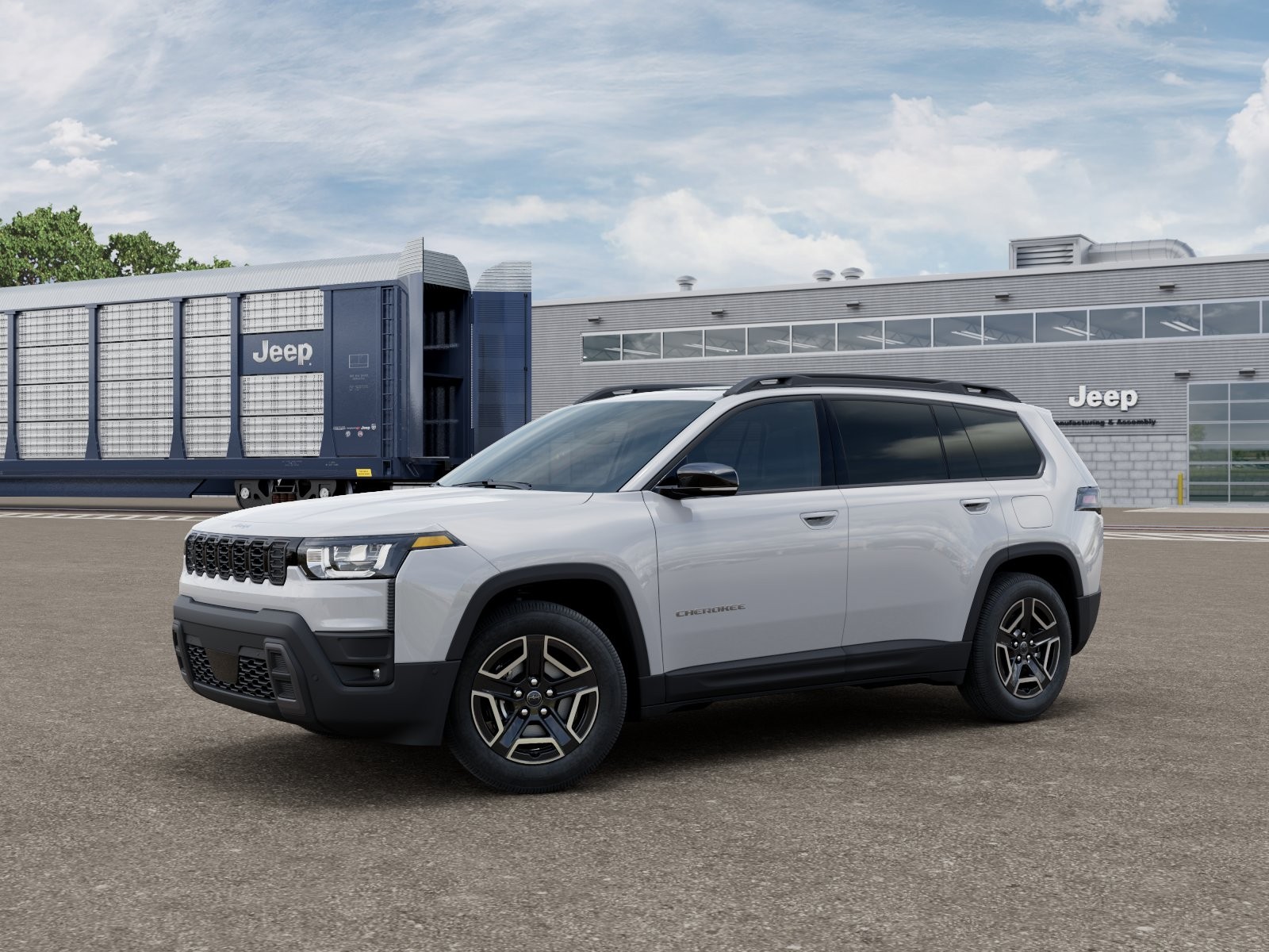 New 2026 Bright White Clearcoat Jeep Limited image 2
