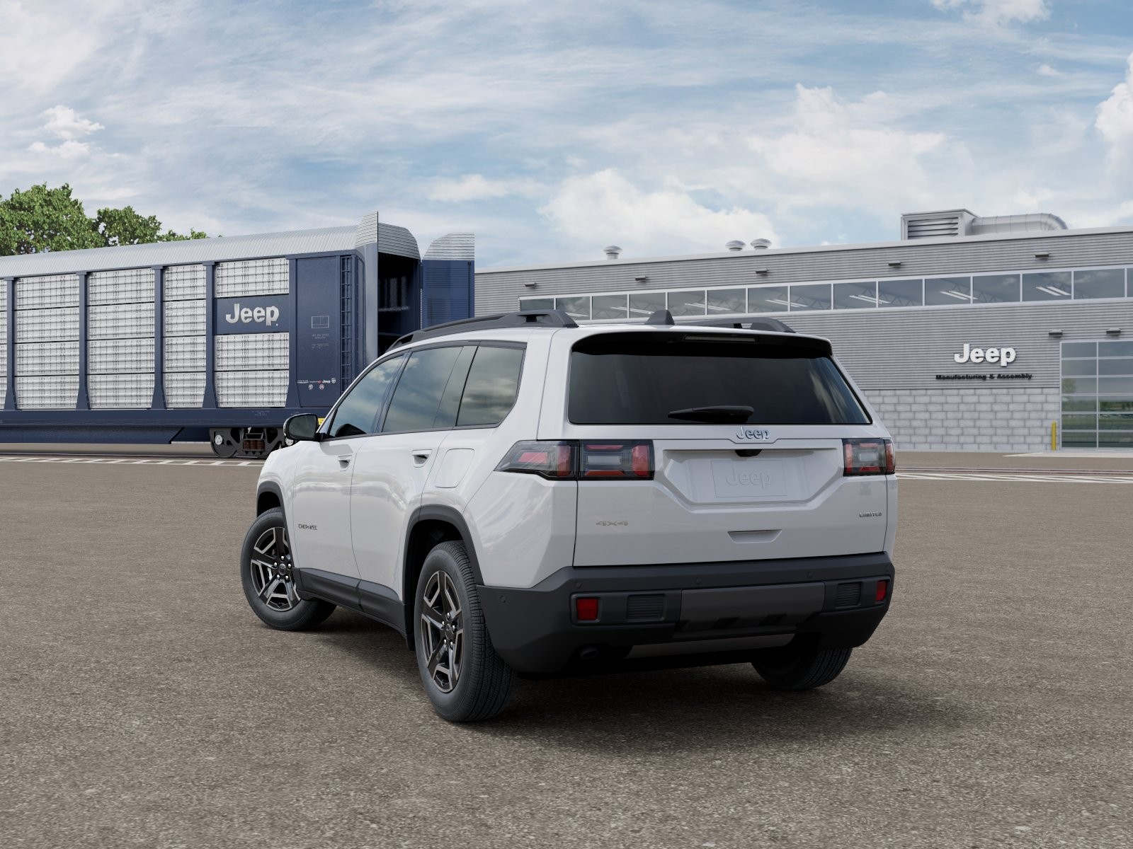 New 2026 Bright White Clearcoat Jeep Limited image 3