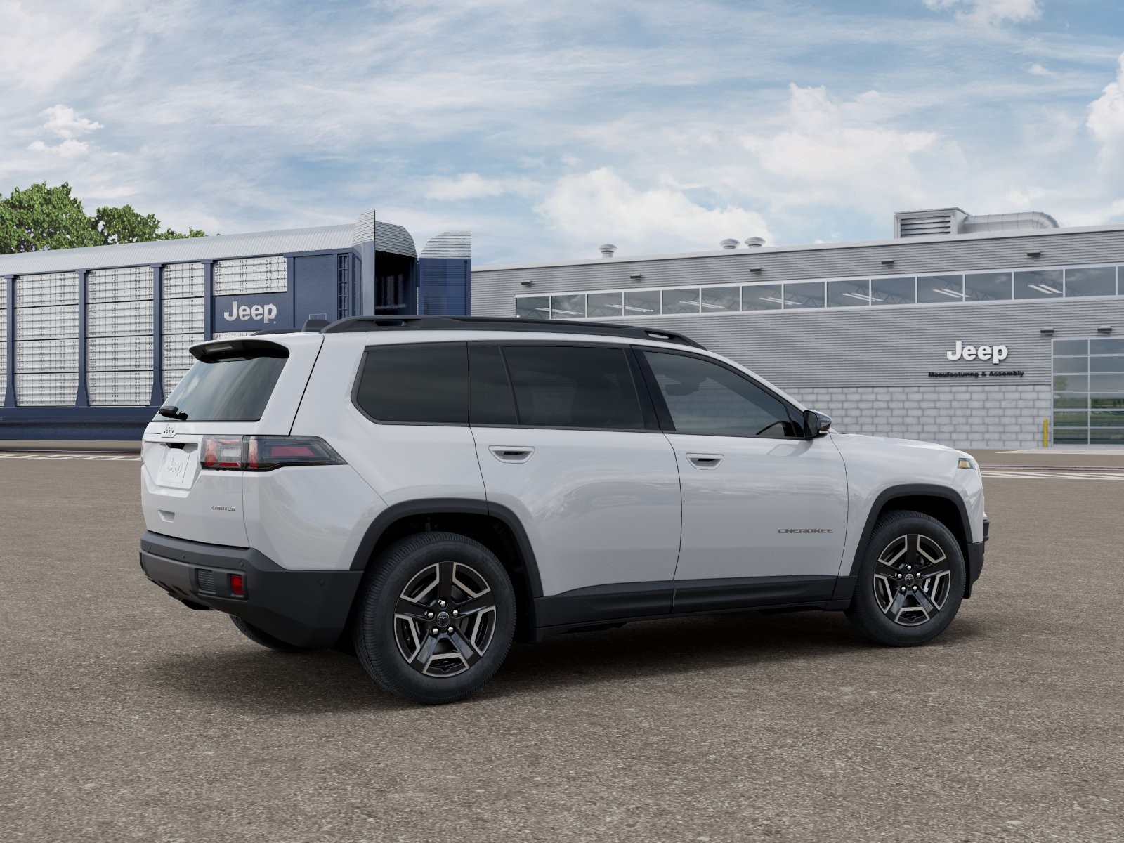 New 2026 Bright White Clearcoat Jeep Limited image 4