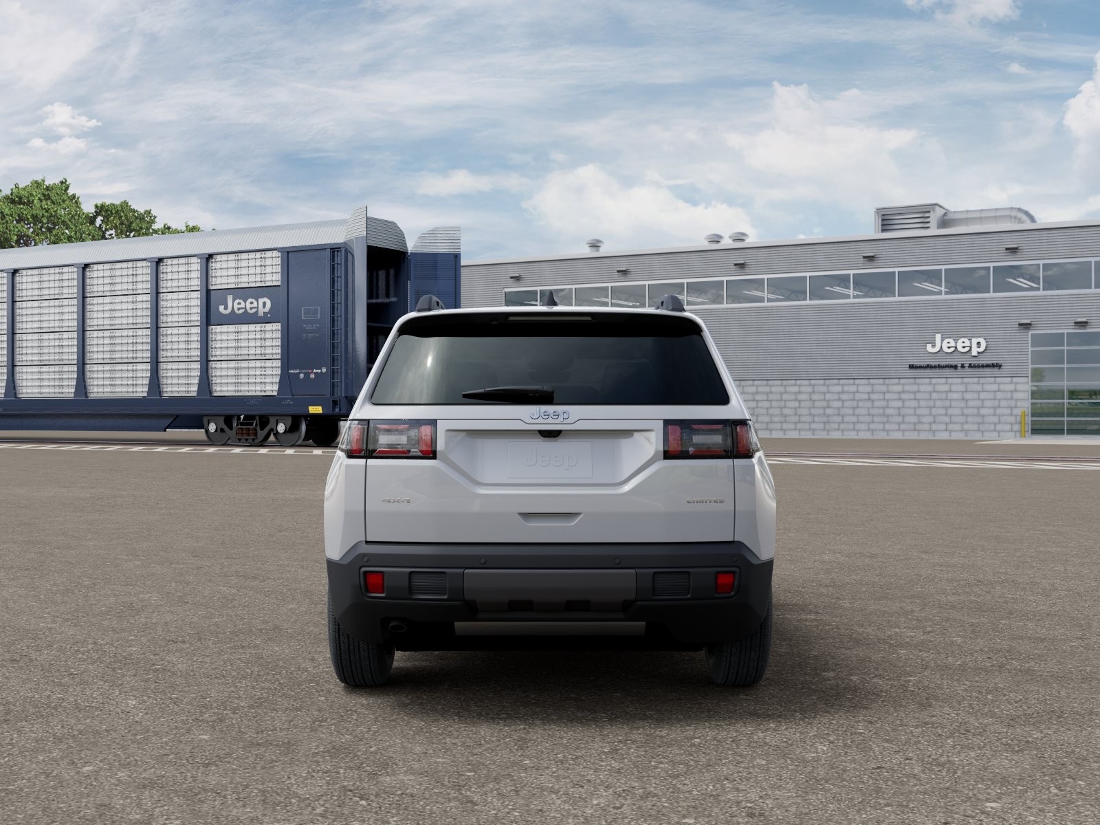 New 2026 Bright White Clearcoat Jeep Limited image 7