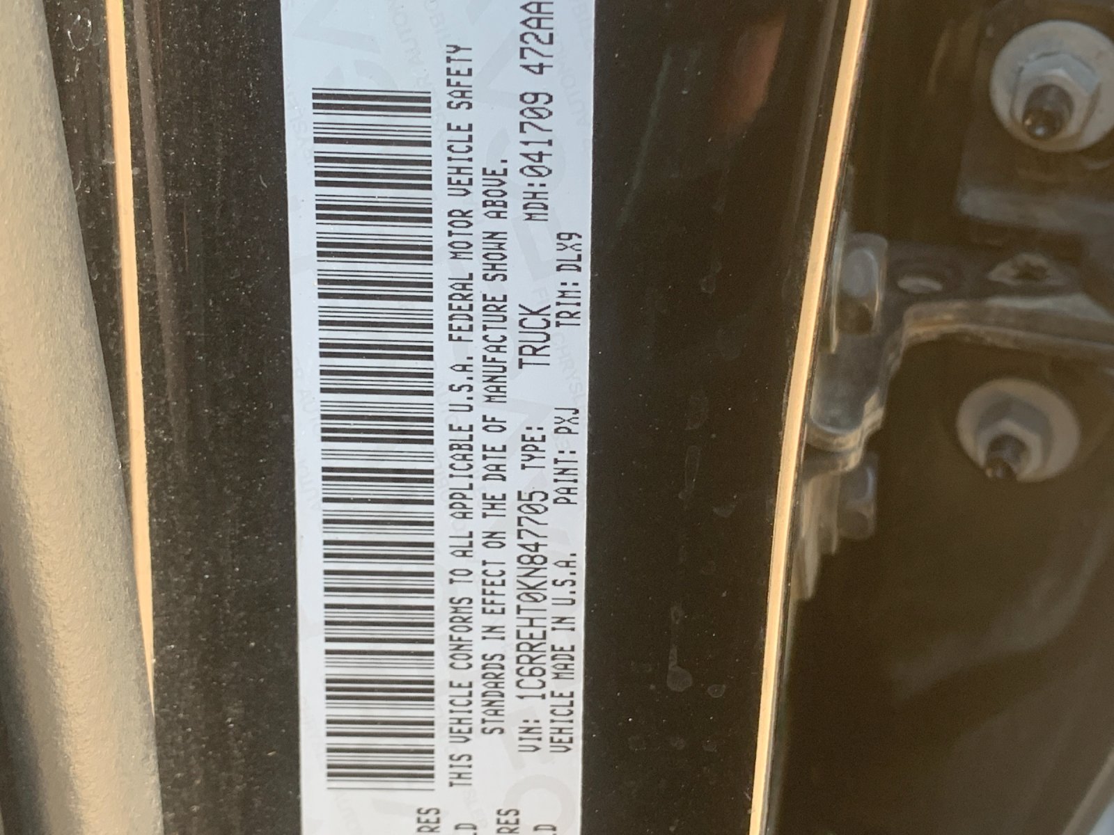 Used 2019 Black Ram Limited image 34