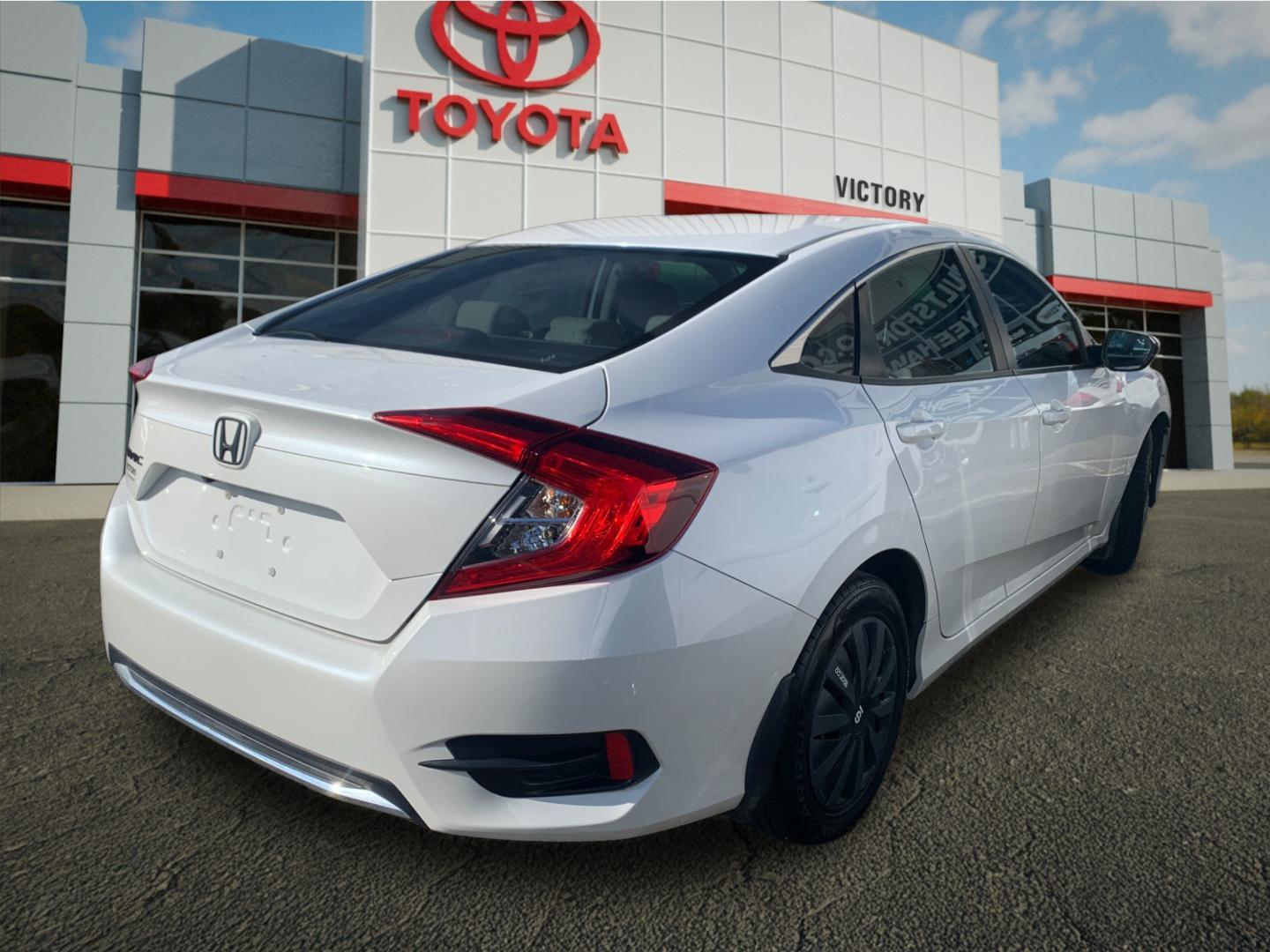 Used 2020 Honda Civic LX with VIN 2HGFC2F69LH560867 for sale in Marietta, OH