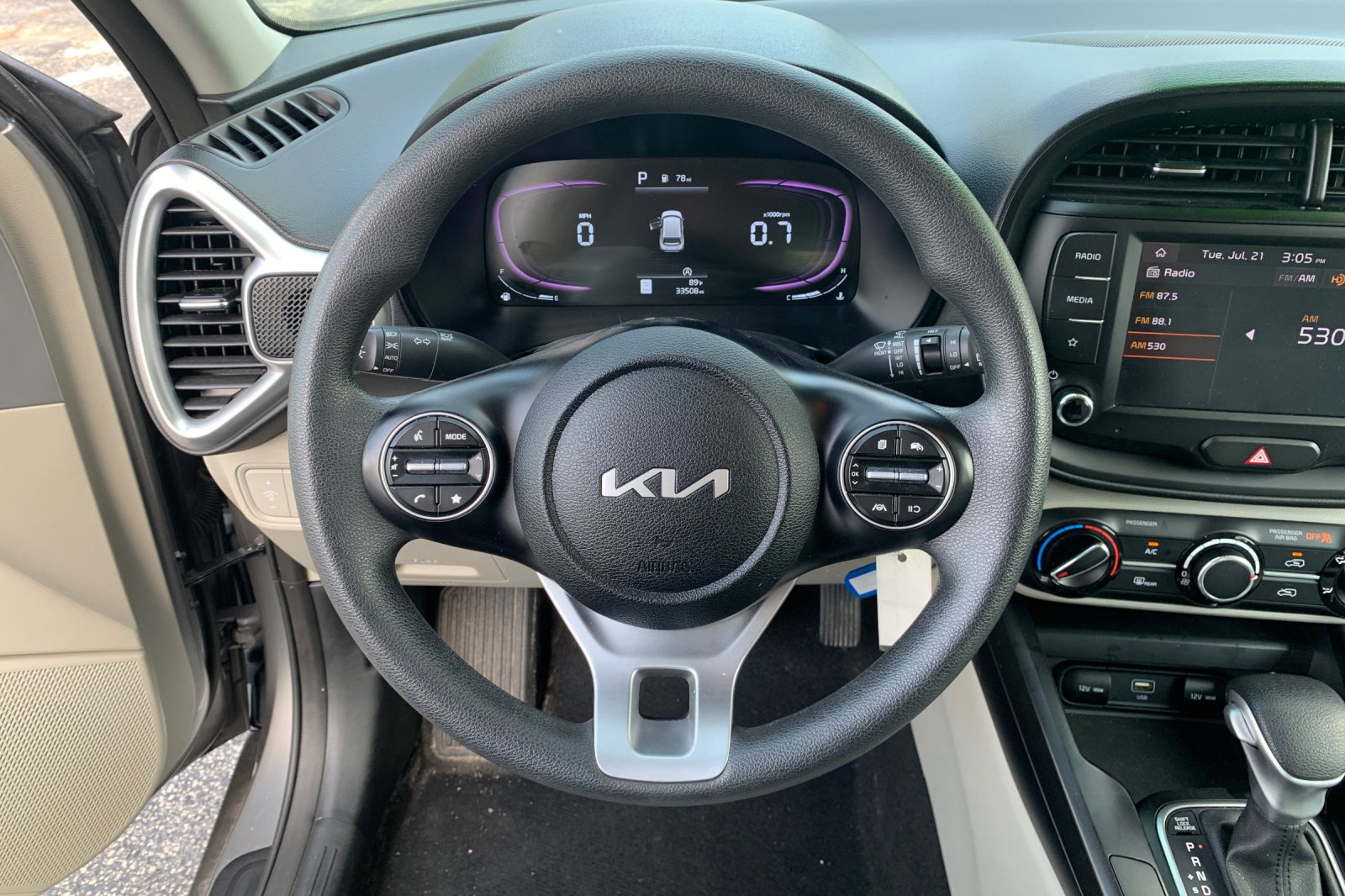 Used 2025 Gray Kia LX image 26