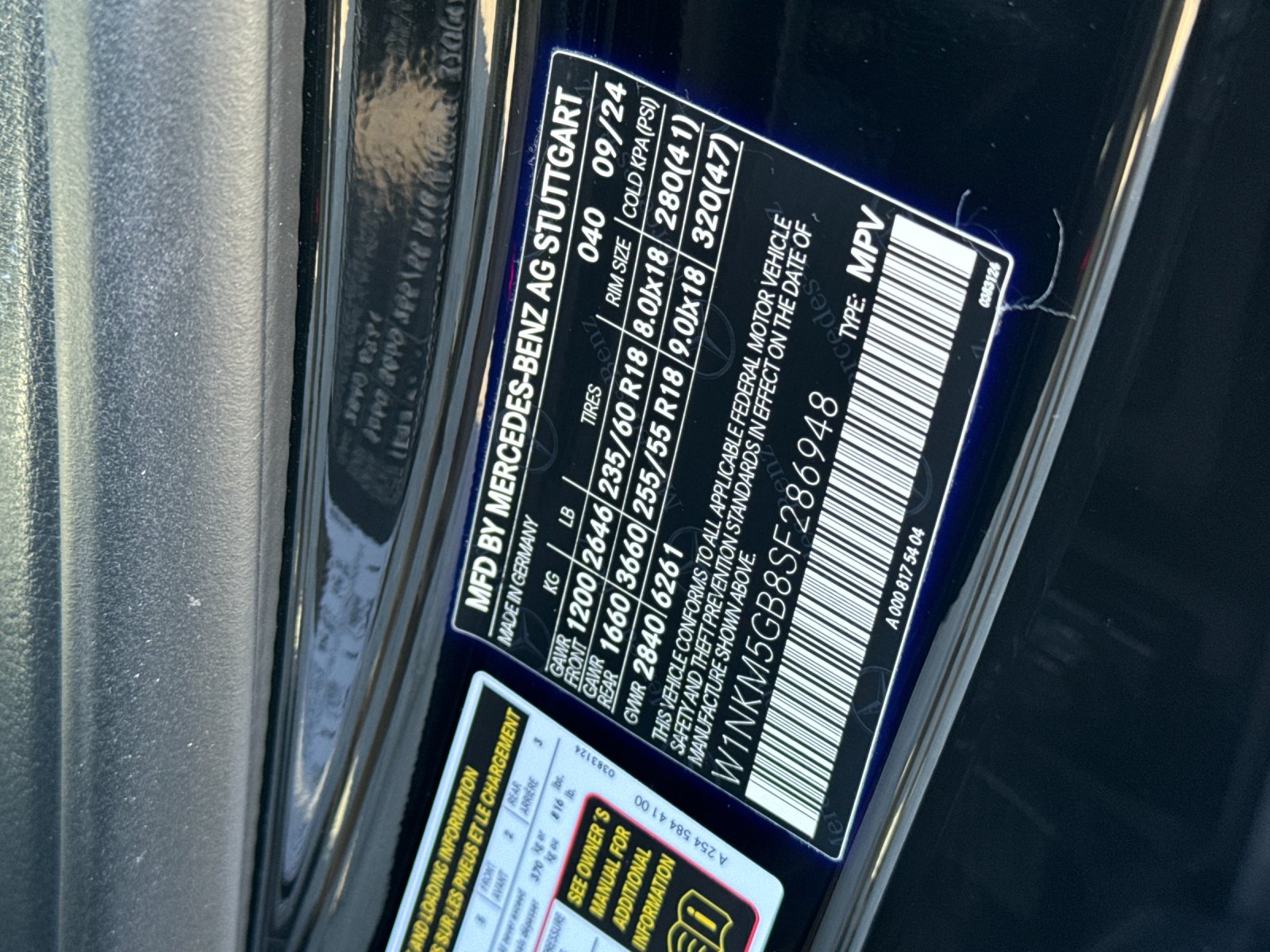 Certified Used 2025 Black Mercedes-Benz GLC 350e 4D Sport Utility 4MATIC® image 38