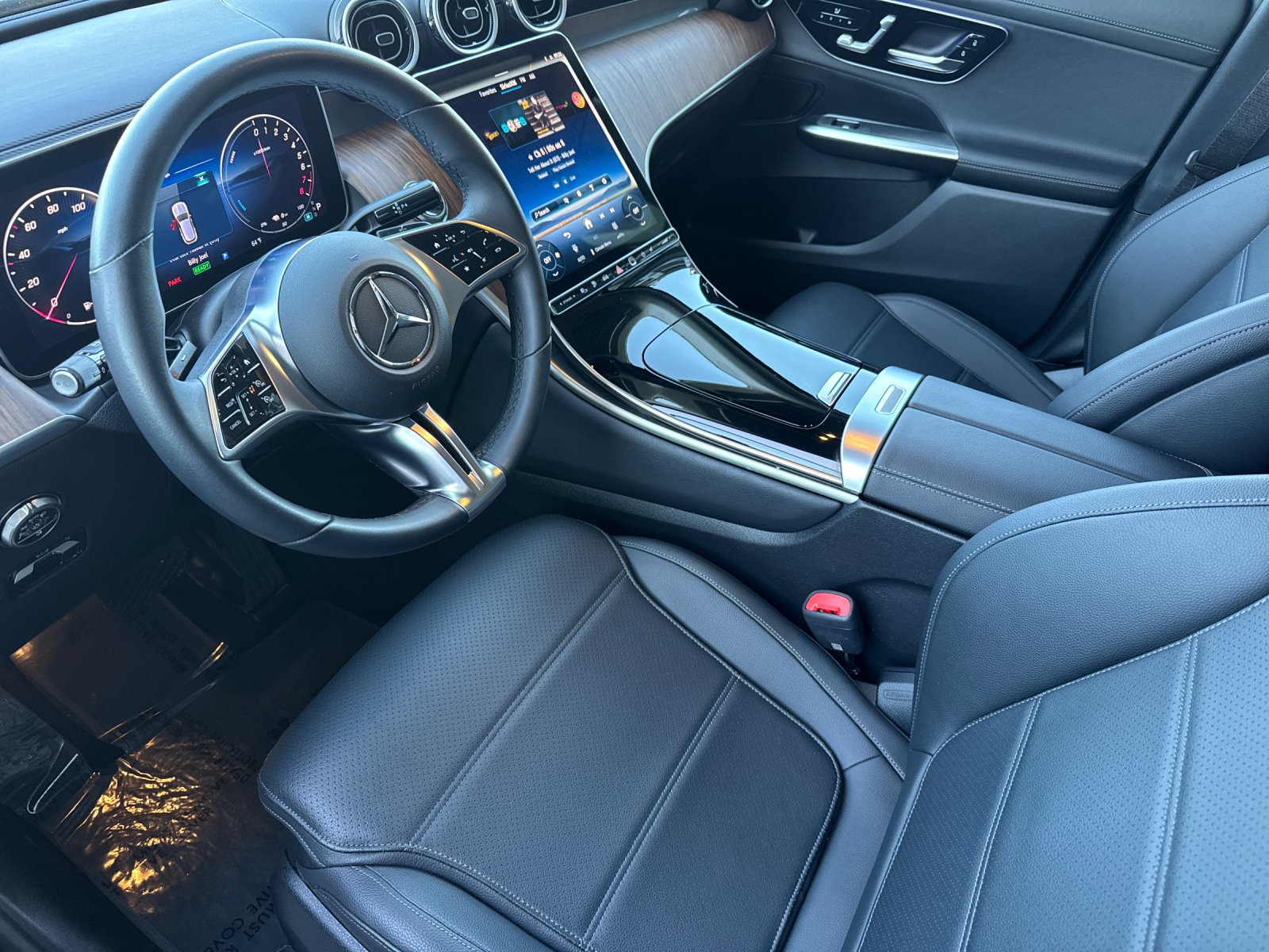 Certified Used 2025 Black Mercedes-Benz GLC 350e 4D Sport Utility 4MATIC® image 11