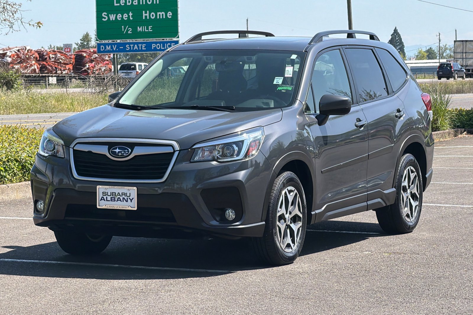 Used 2020 Gray Subaru Premium image 8