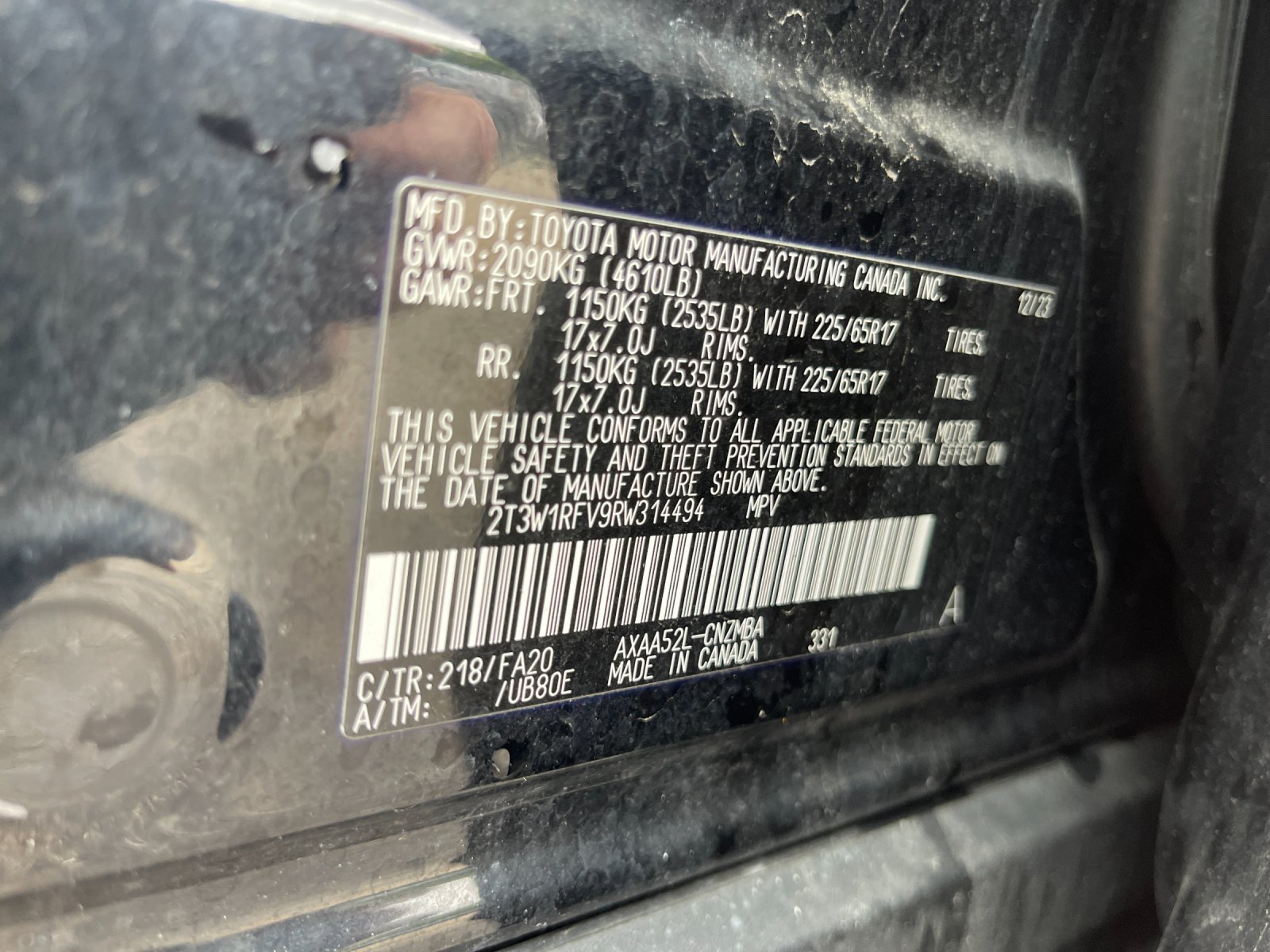 Used 2024 Midnight Black Metallic Toyota XLE image 33