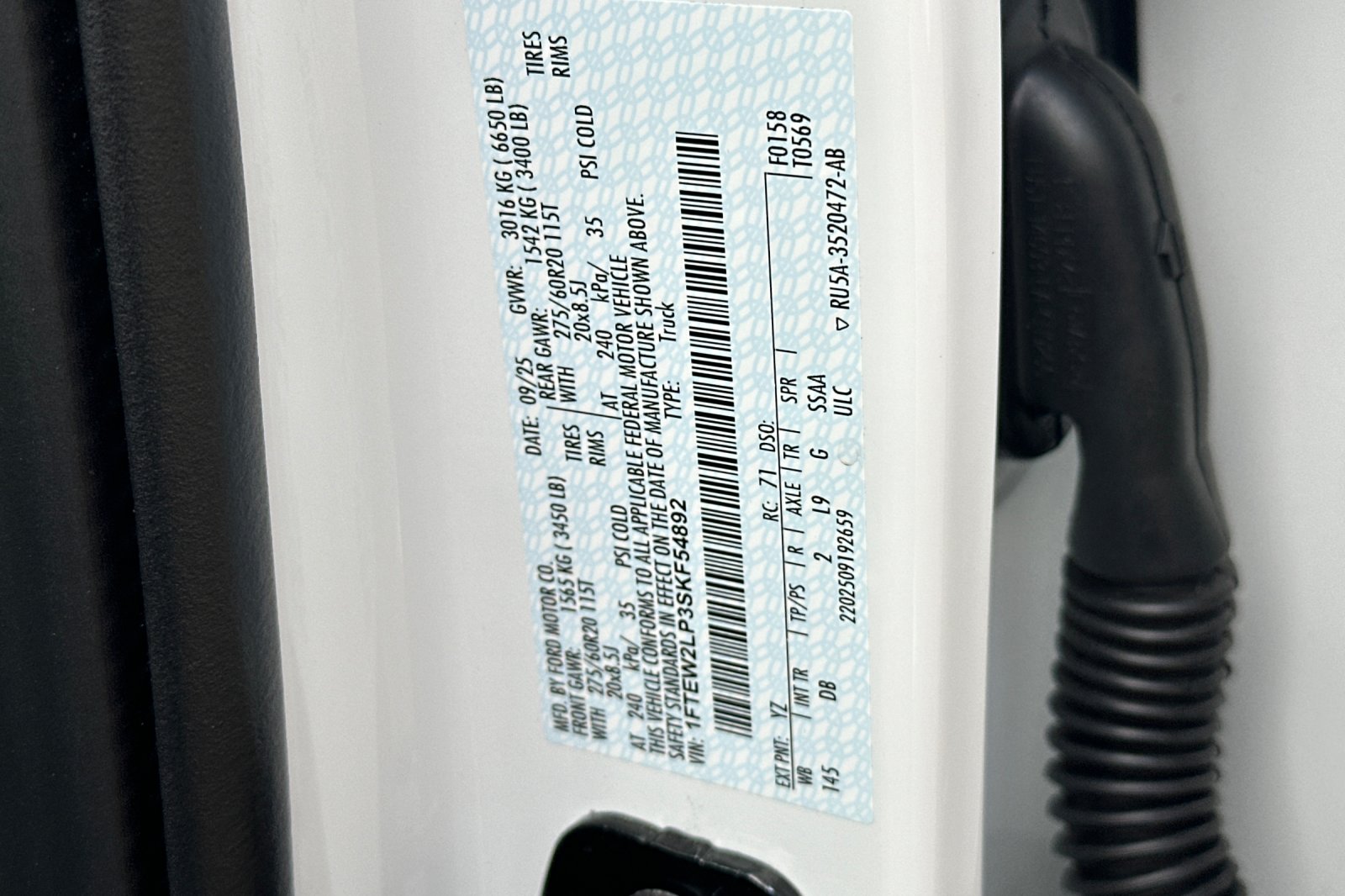 Used 2025 White Ford STX image 25