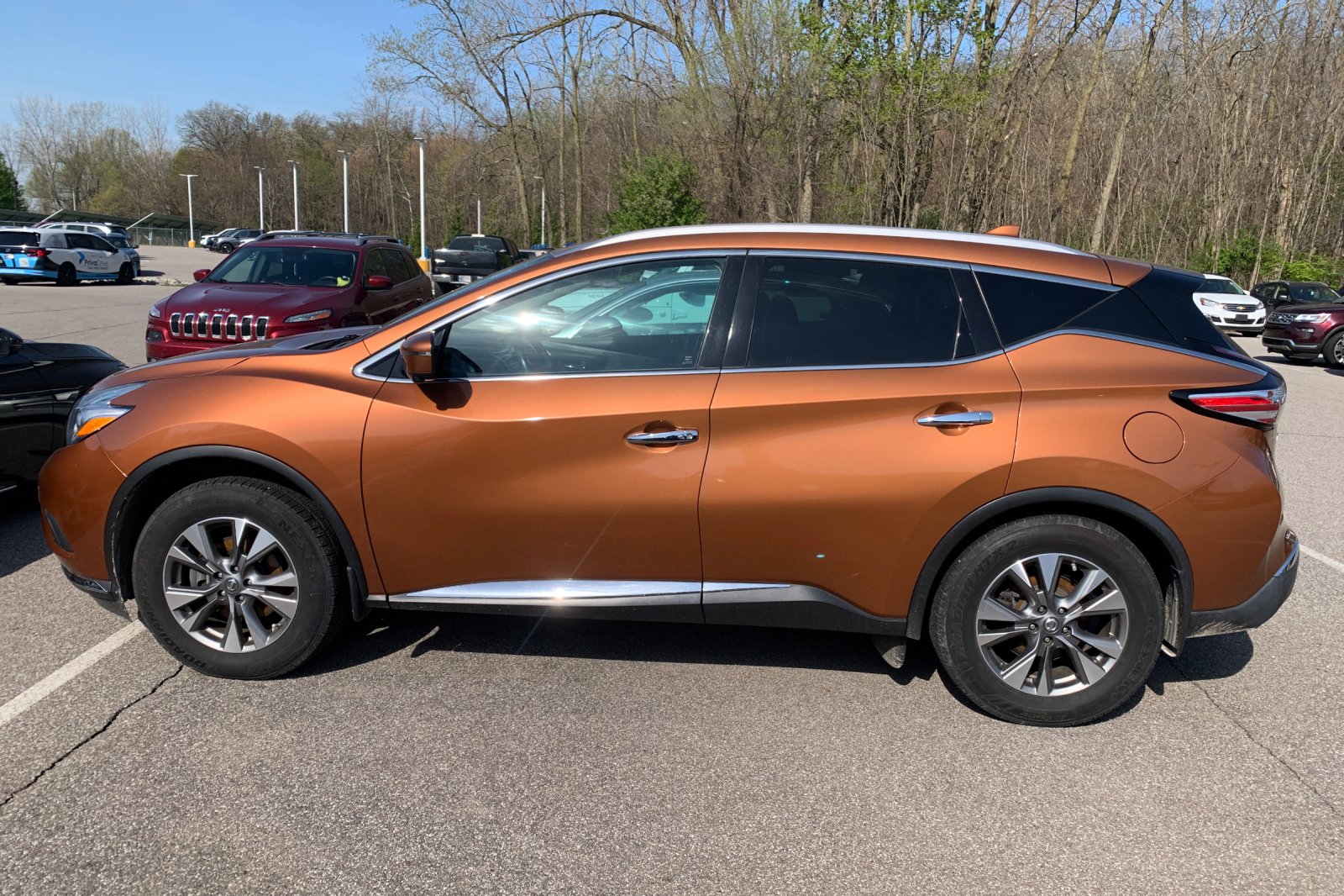 Used 2016 Nissan Murano SL with VIN 5N1AZ2MH7GN170127 for sale in Michigan City, IN