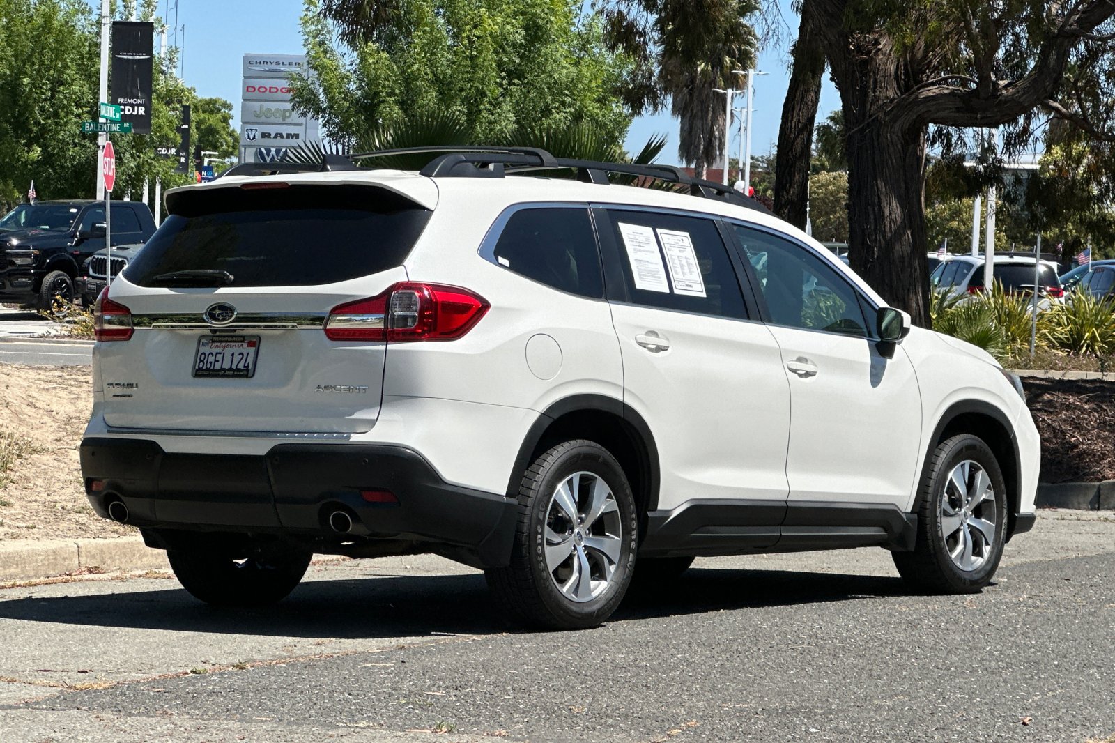 Used 2019 White Subaru Premium image 3