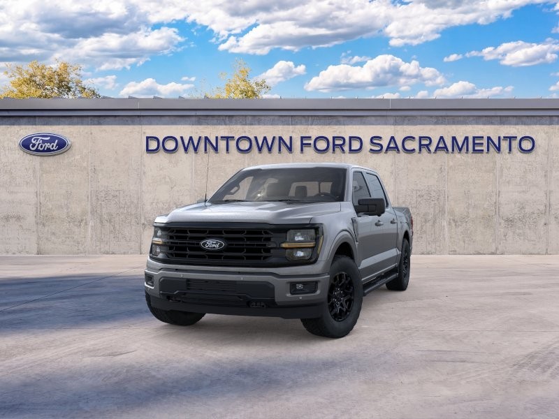 New 2026 Gray Metallic Ford XLT image 3