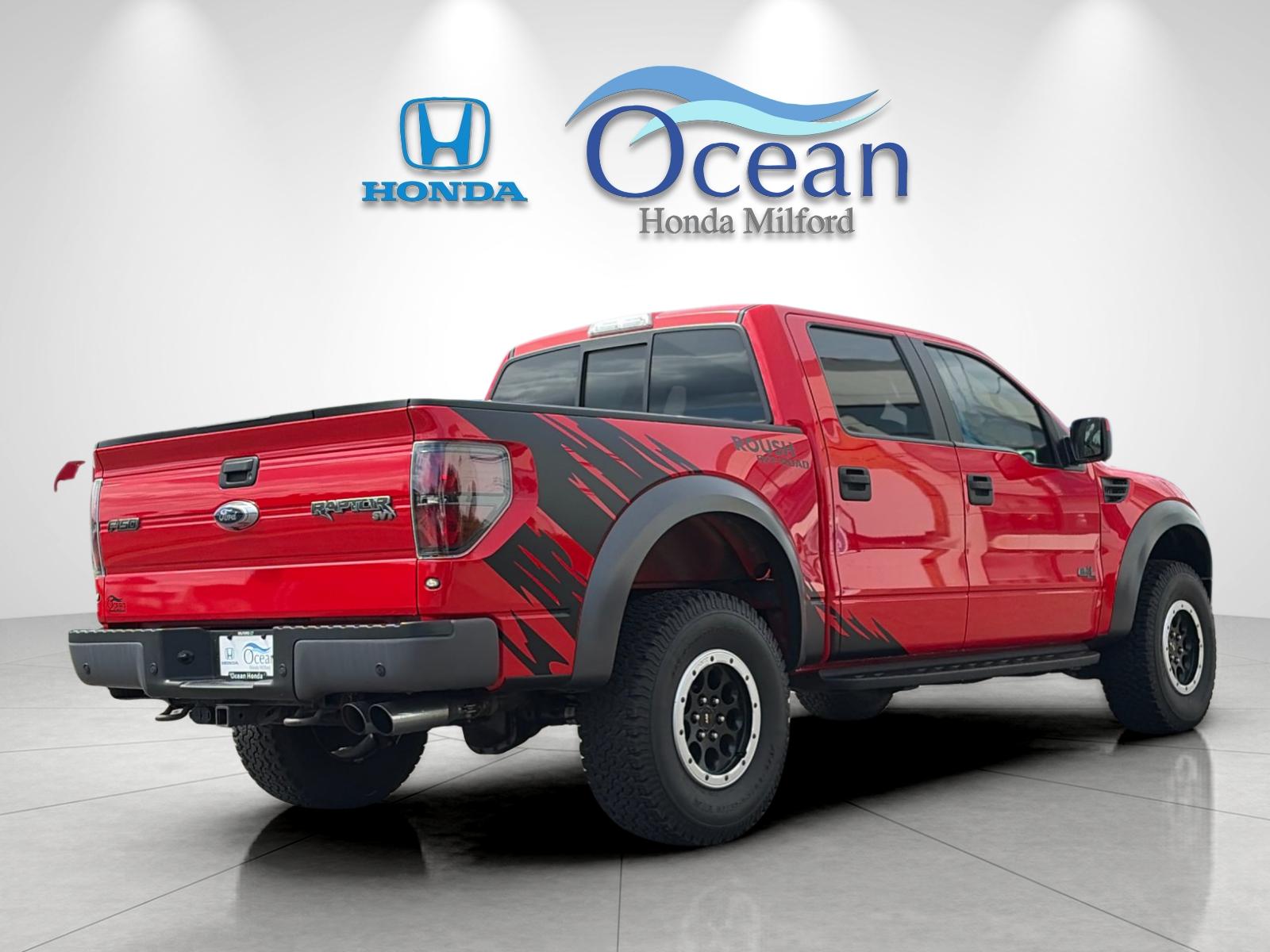 Used 2013 Race Red Ford SVT Raptor OFF-ROAD ROUSH image 3